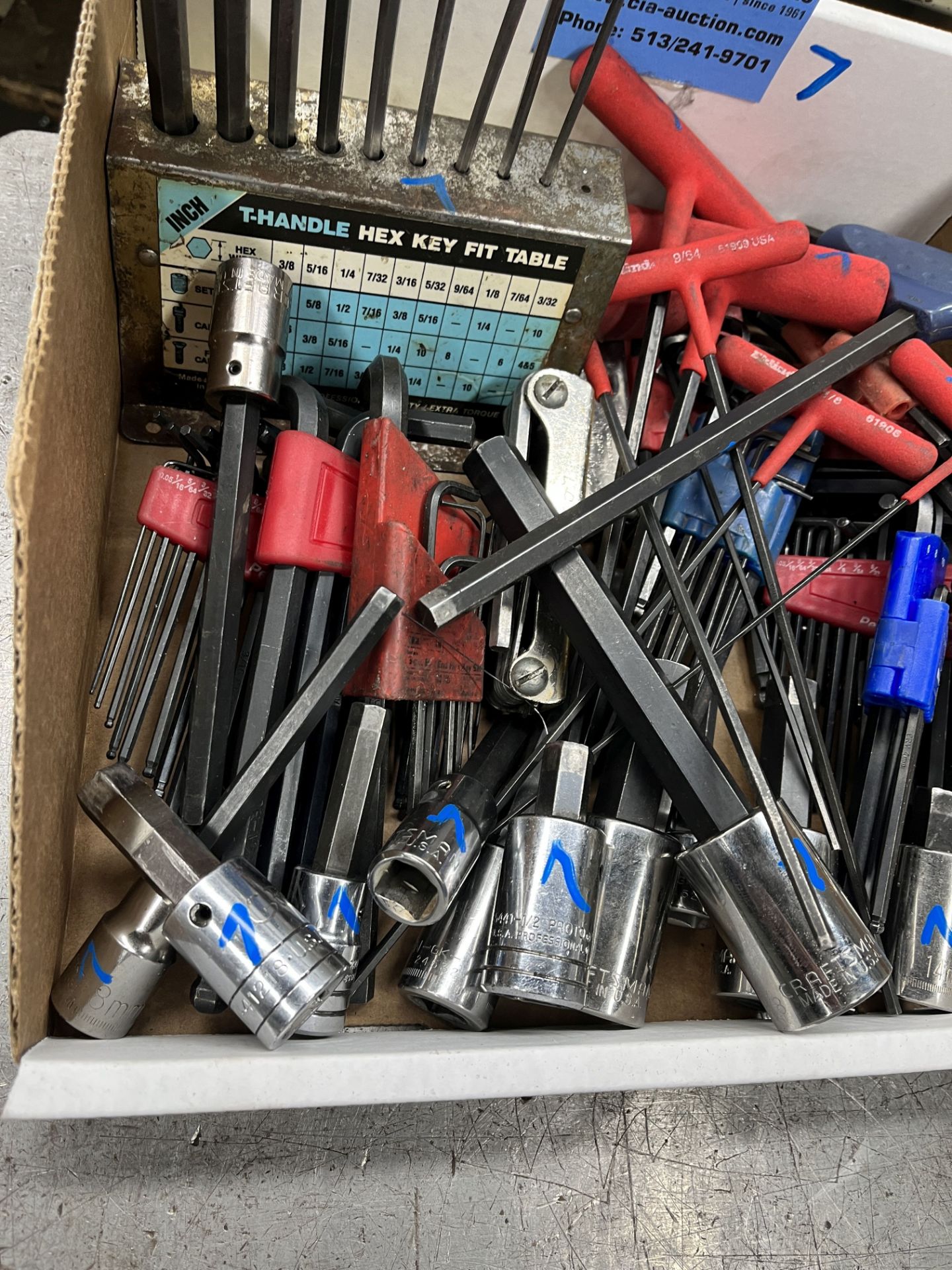 ASSORTMENT OF ALLEN HEX KEY SETS AND T-HANDLE - Image 2 of 4