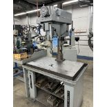 20" CLAUSING MODEL 2276 VARIABLE SPEED PRODUCTION DRILL PRESS; S/N 515016, 24" X 39-1/2" TABLE AREA,