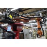 KUKA MODEL KR16-2KS 6-AXIS ROBOT; S/N 884299, KRC4 CABINET, PENDANT **Loading Fee Due the "ERRA"