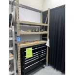 3-TIER PALLET RACKING SECTION