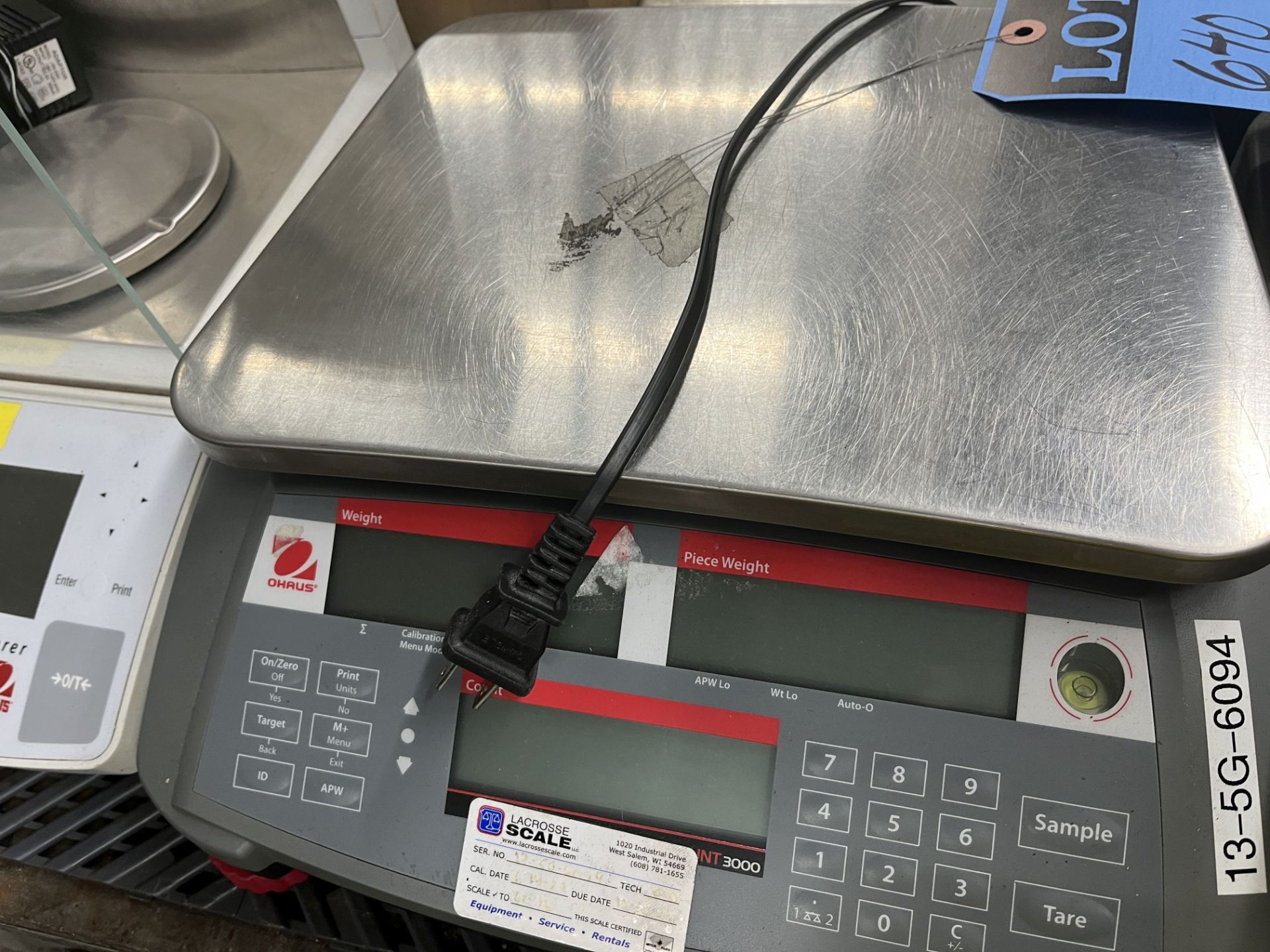 OHAUS AND BREAKRELL DIGITAL PARTS SCALES - Image 6 of 8