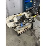 6" X 12" JET HORIZONTAL BAND SAW; S/N WJ1004, 3/4" BLADE WIDTH, 3/4 HP, 1/60/115/230 VOLT