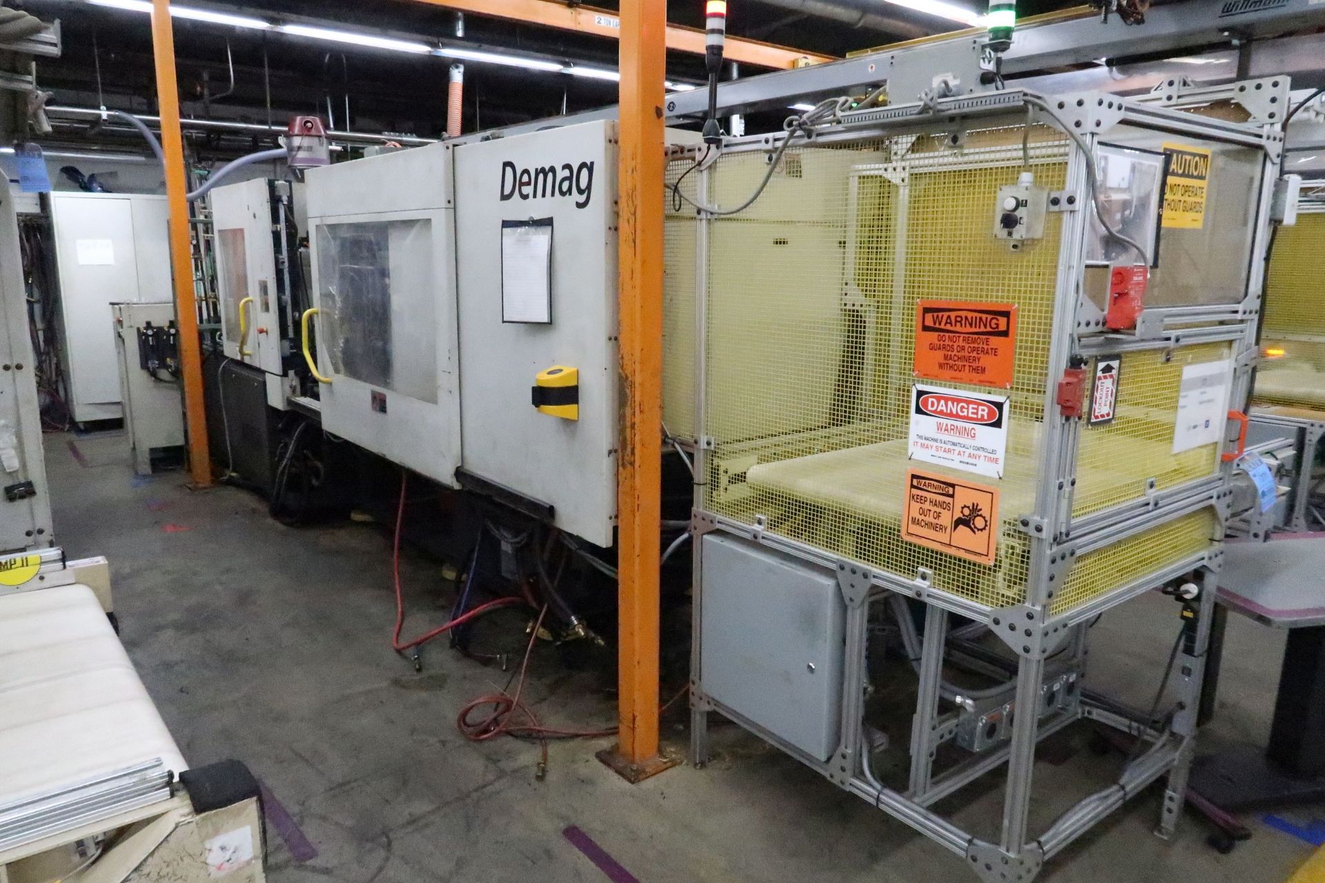 250 TON X 4.8 OZ. DEMAG ERGOTECH CONCEPT 250/630-840 HYDRAULIC INJECTION MOLDING MACHINE; S/N 878- - Image 5 of 22