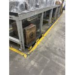 SECTIONS OF 88" X 30" HEAVY DUTY STEEL MOLD TABLES