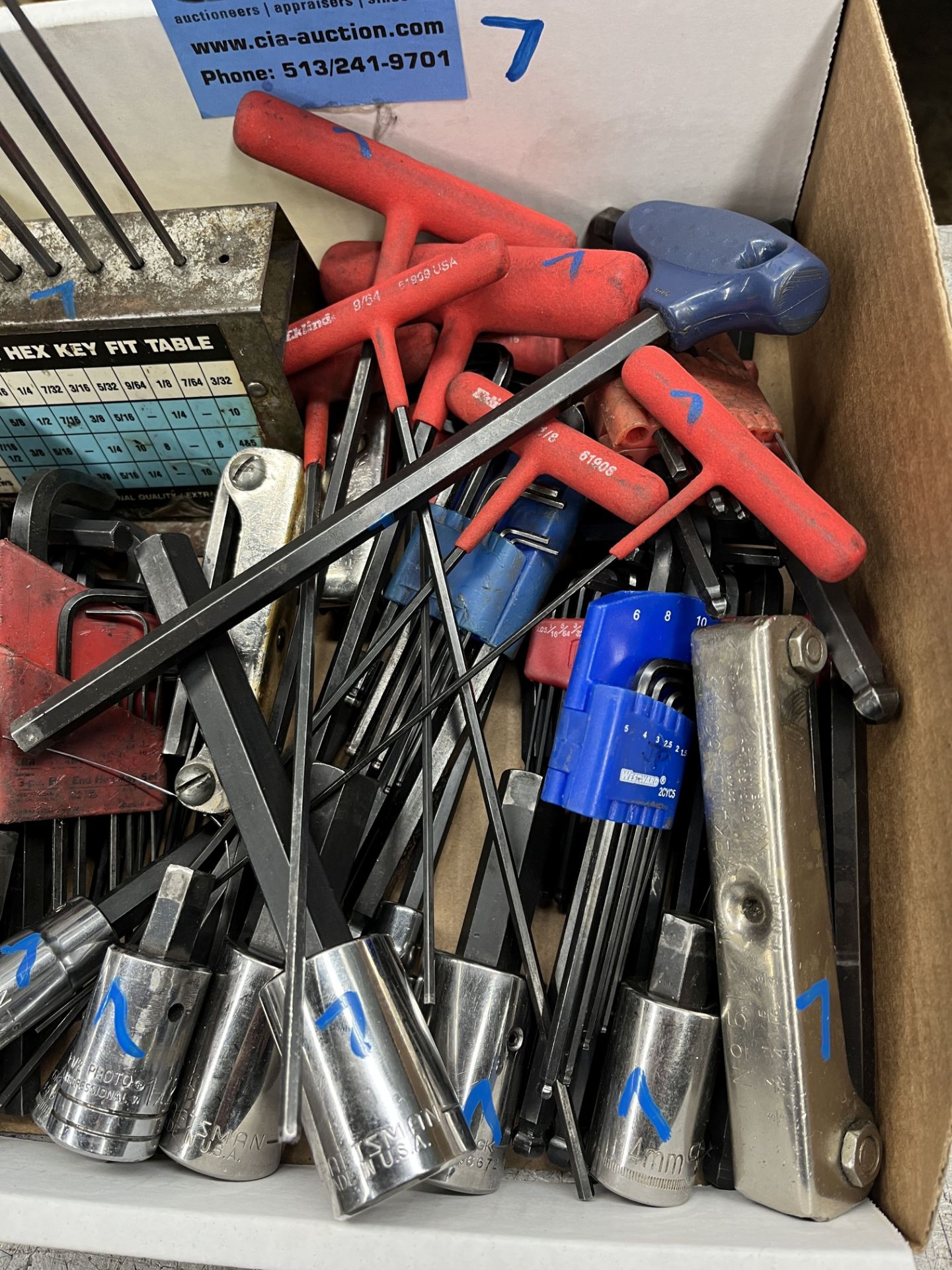 ASSORTMENT OF ALLEN HEX KEY SETS AND T-HANDLE - Image 3 of 4