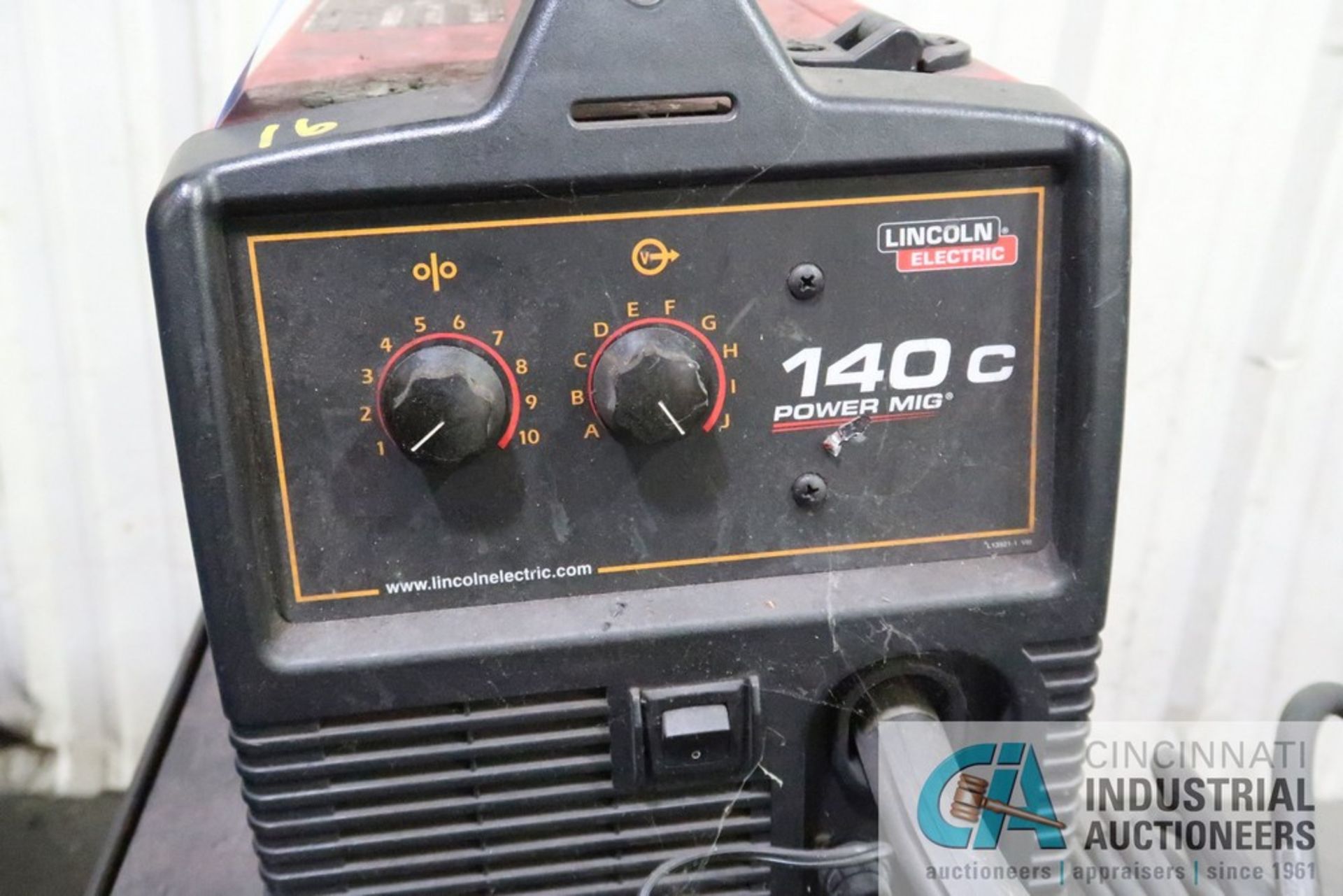 140 AMP LINCOLN 140C POWER MIG MIG WELDER; S/N M3100602682 - Image 2 of 3