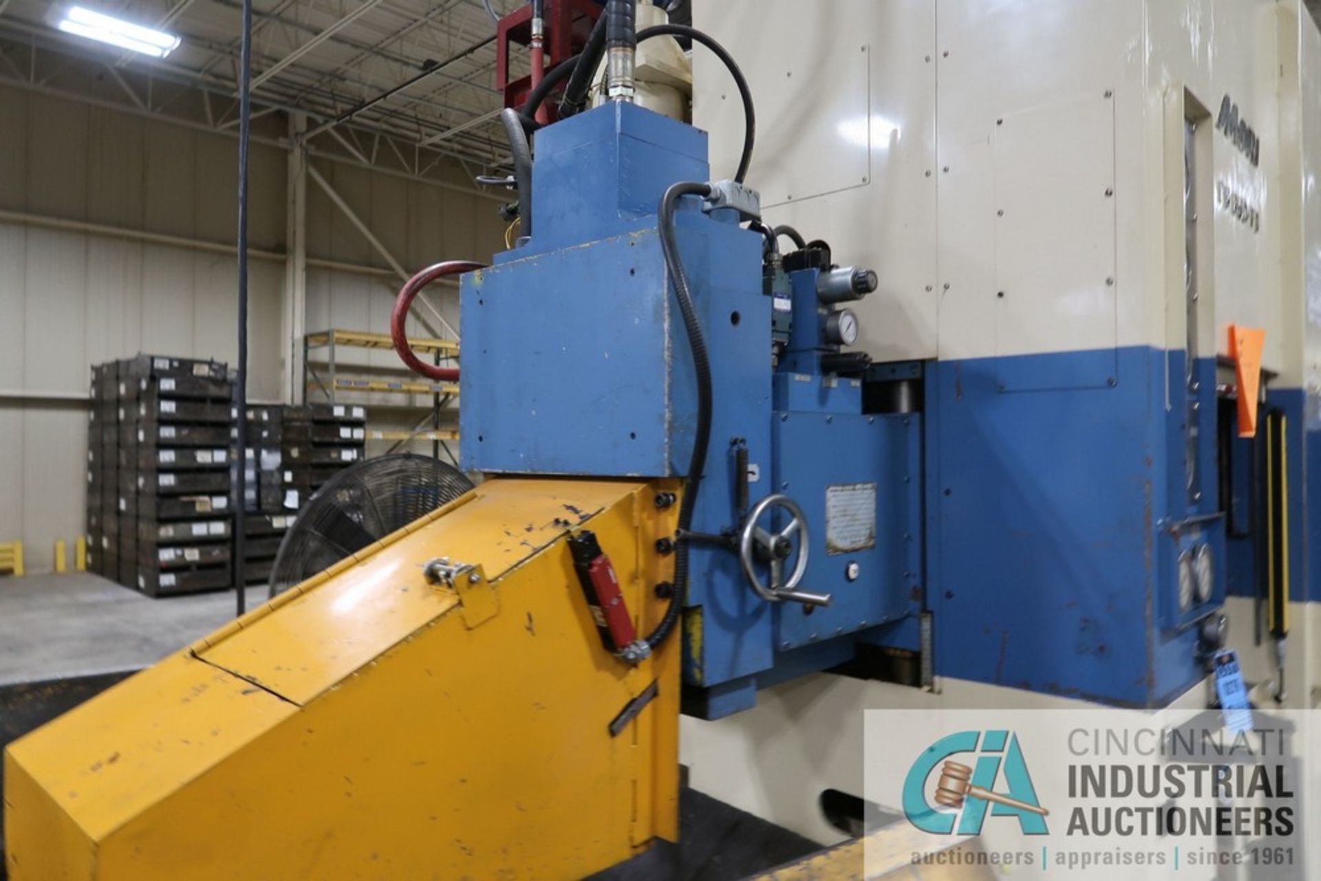 ****730 TON MORI MODEL FB650-FD-BH FINE BLANKING PRESS & PERFECTO FEED LINE****Bid confirmation - Image 7 of 28