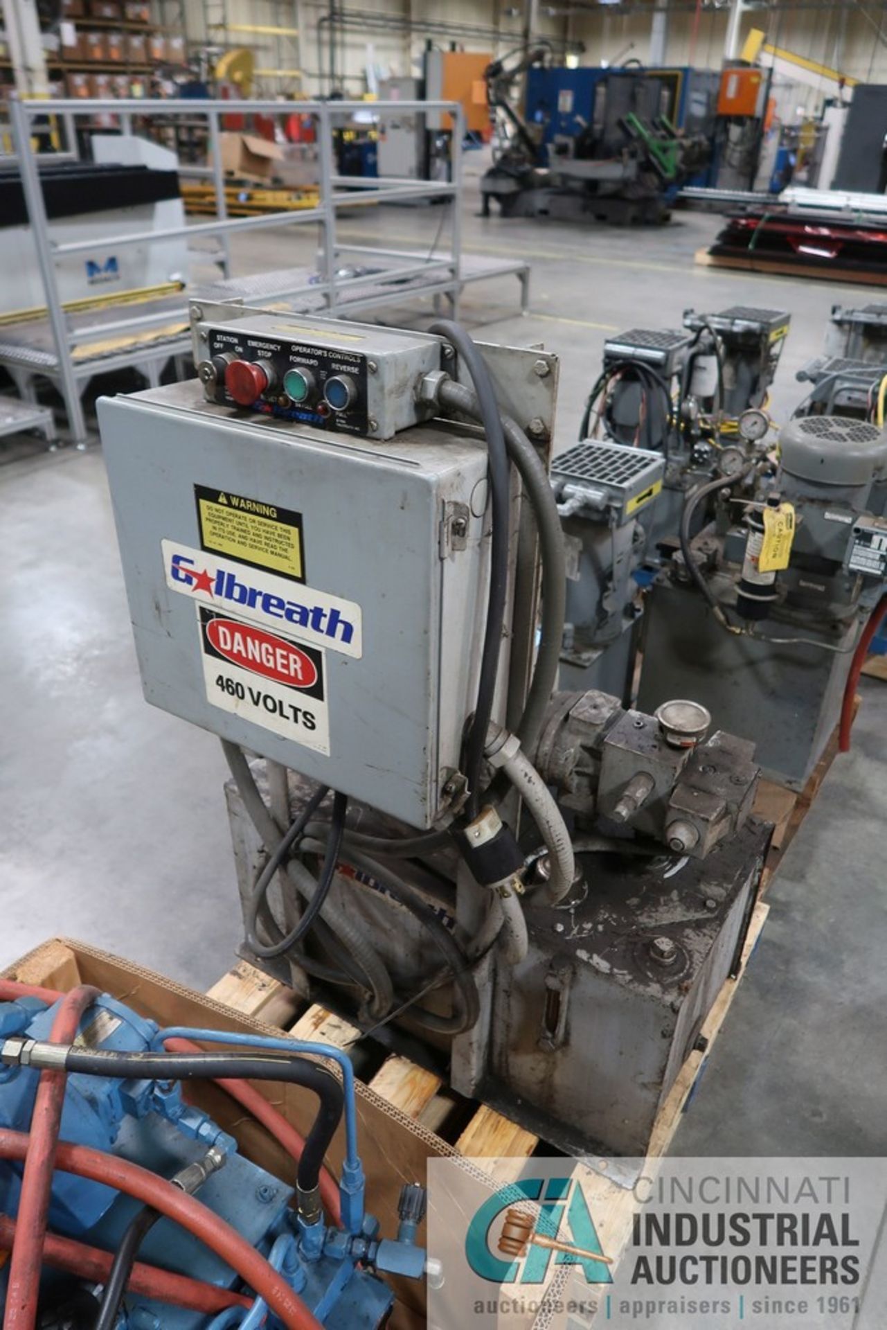 10 HP GALBREATH TRASH COMPACTOR HYDRAULIC PUMP