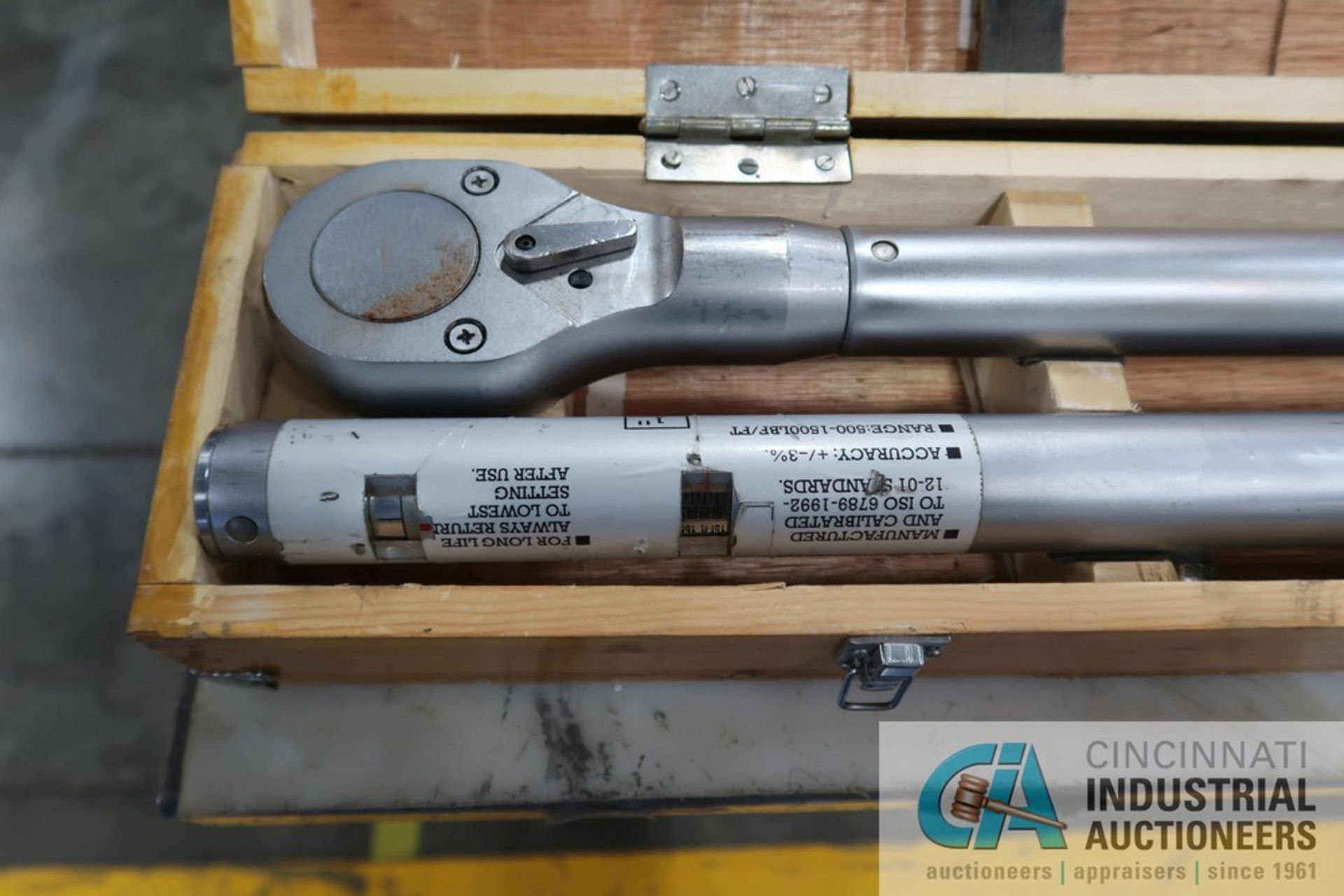 500-1500 LBF/FT NULINE 1" DRIVE TORQUE WRENCH - Image 2 of 2