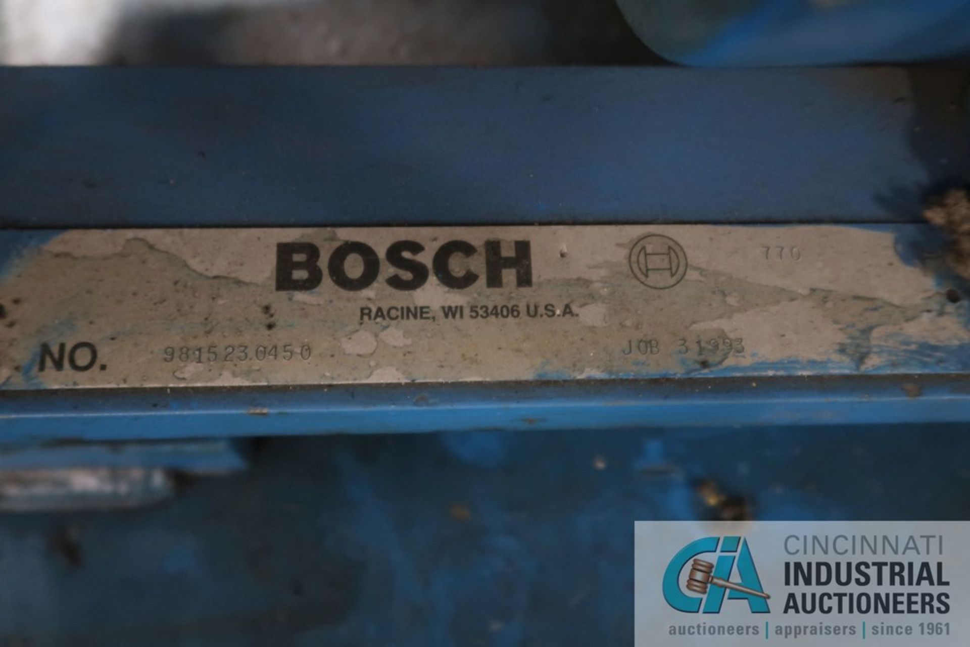 5 HP BOSCH MACHINE HYDRAULIC PUMP - Image 2 of 4