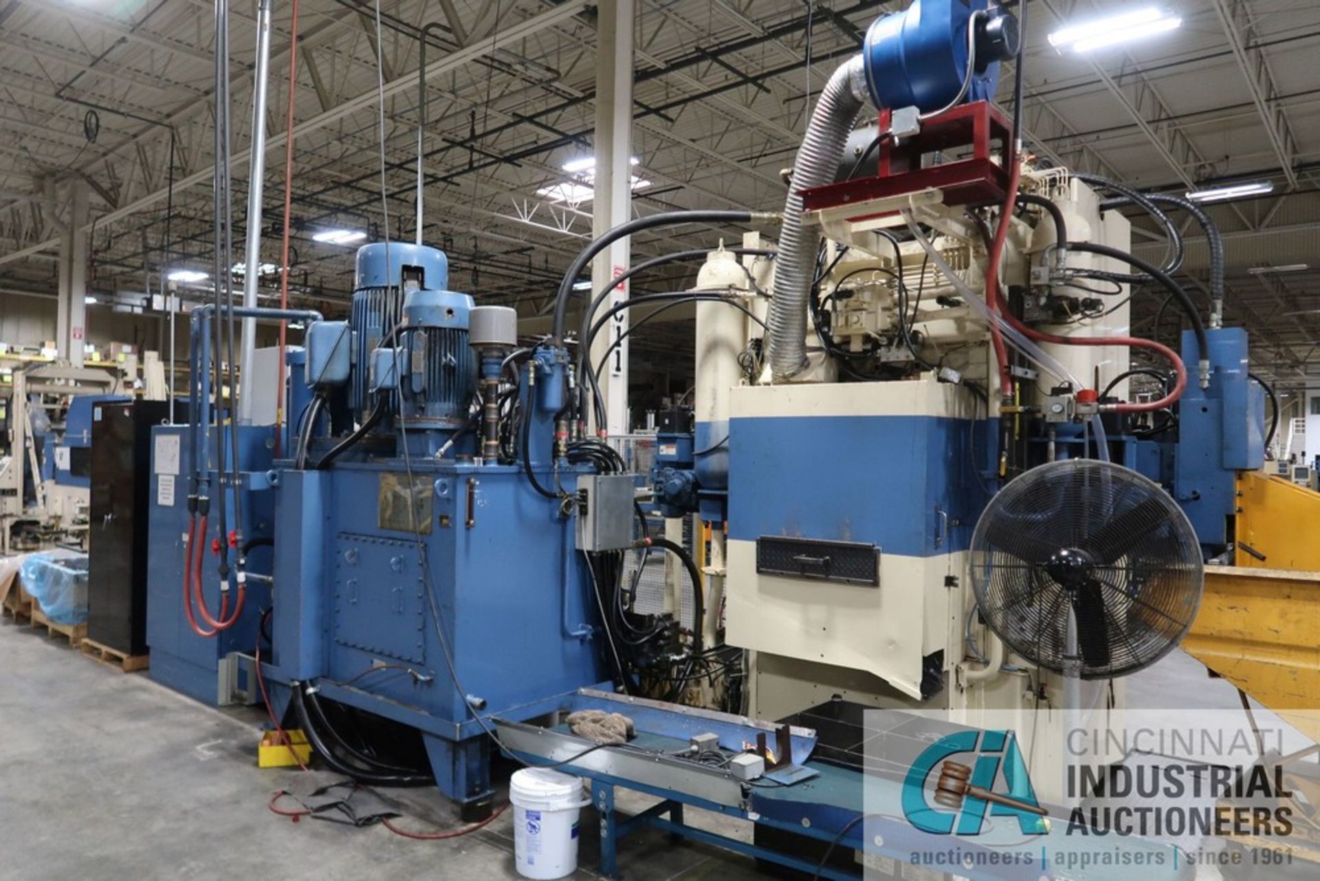 ****730 TON MORI MODEL FB650-FD-BH FINE BLANKING PRESS & PERFECTO FEED LINE****Bid confirmation - Image 8 of 28