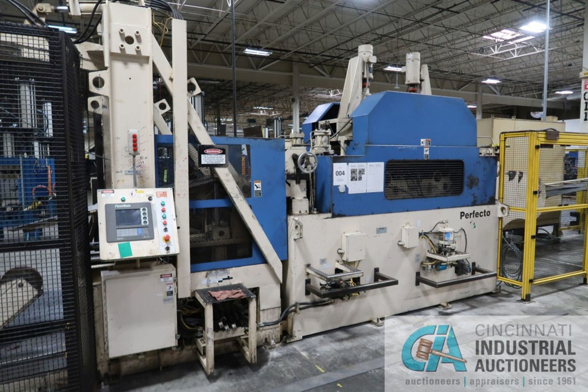 ****730 TON MORI MODEL FB650-FD-BH FINE BLANKING PRESS & PERFECTO FEED LINE****Bid confirmation - Image 20 of 28