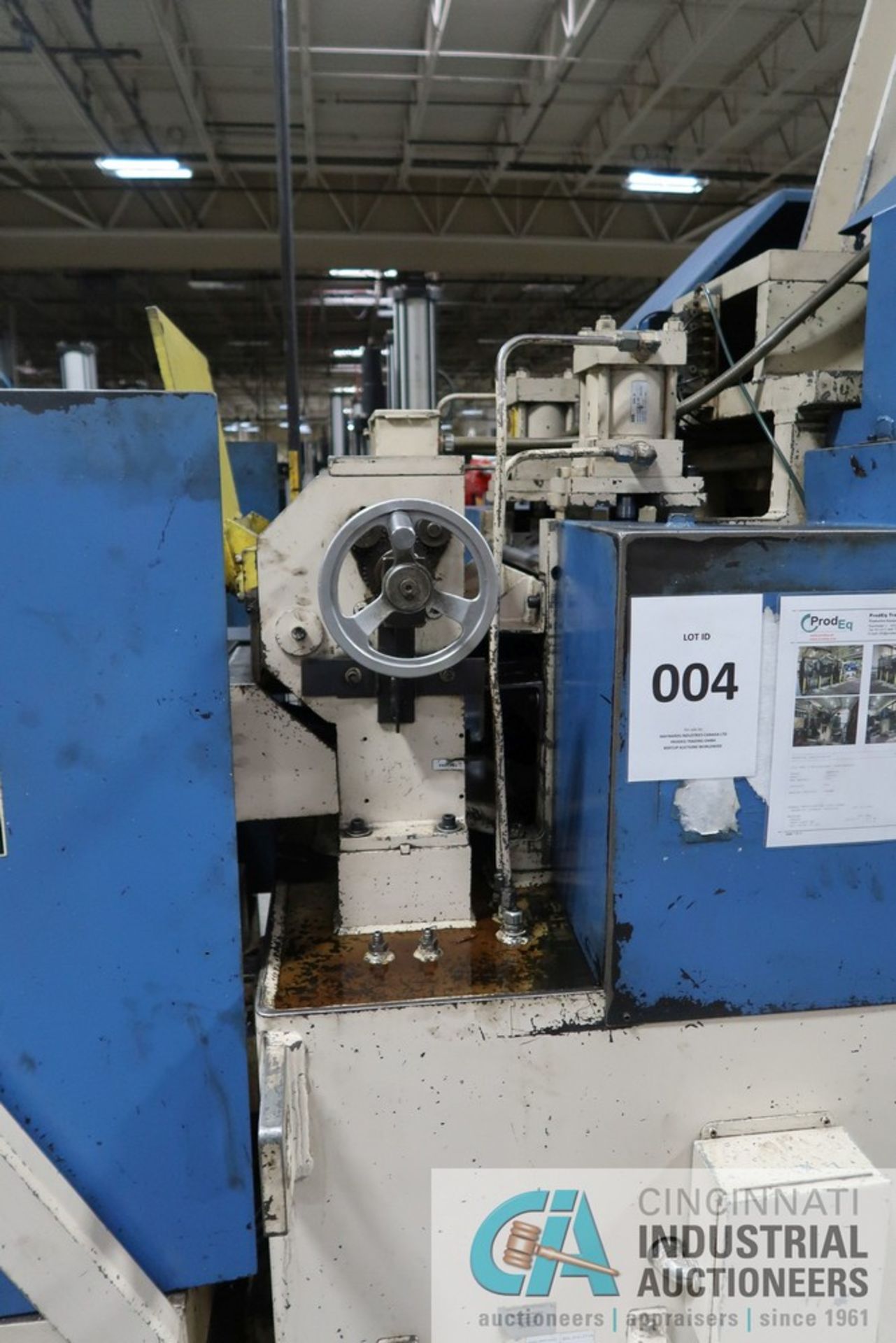 ****730 TON MORI MODEL FB650-FD-BH FINE BLANKING PRESS & PERFECTO FEED LINE****Bid confirmation - Image 22 of 28