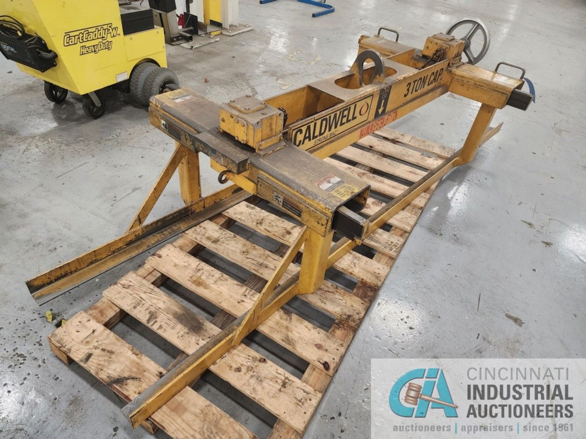 3 TON CALDWELL SHEET LIFTER; 48" MAX WIDTH - Image 2 of 4