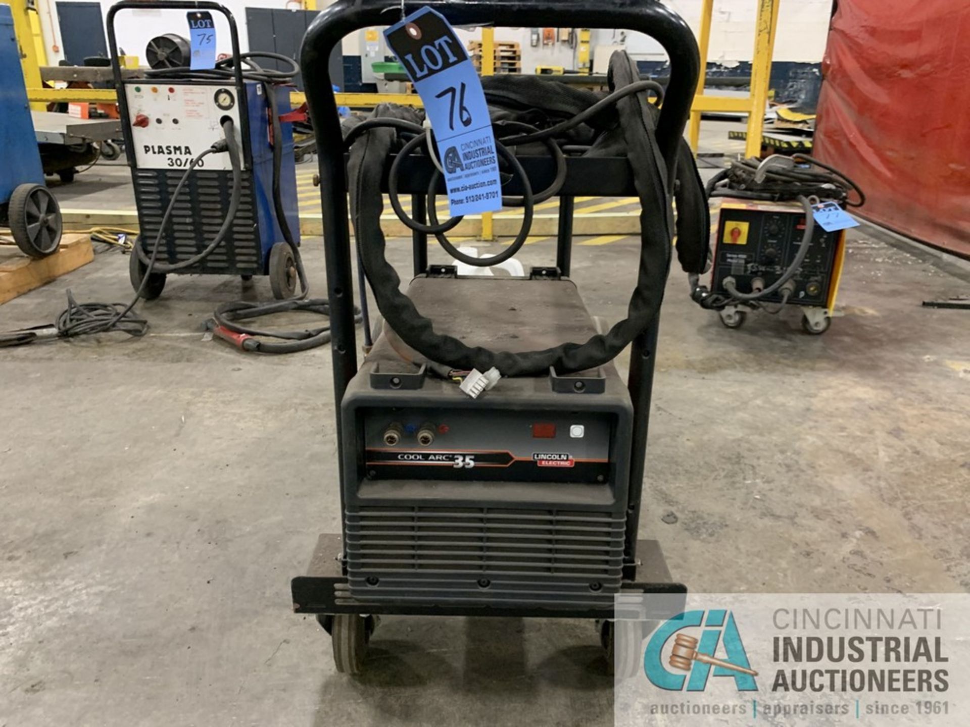 LINCOLN COOL-ARC 35 TIG WELDER