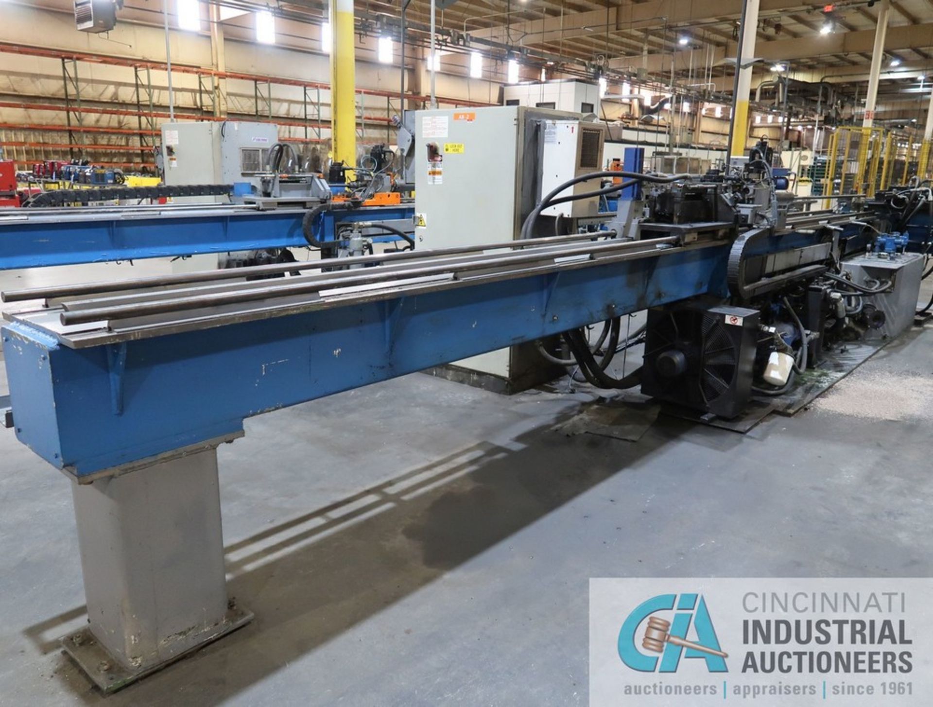 3" ADDISON MODEL DB76 3-AXIS HYDRUALIC TUBE BENDER; S/N 0031-C238-2604-E567, 3" MAX TUBE, 3-METER - Image 5 of 16