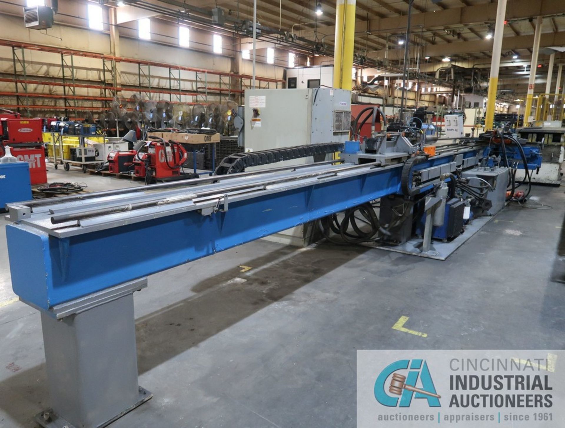 3" ADDISON MODEL DB76 3-AXIS CNC HYDRAULIC TUBE BENDER; S/N 0031-6018-2572-E567, ASSET NO. ABCC-5, - Image 8 of 17