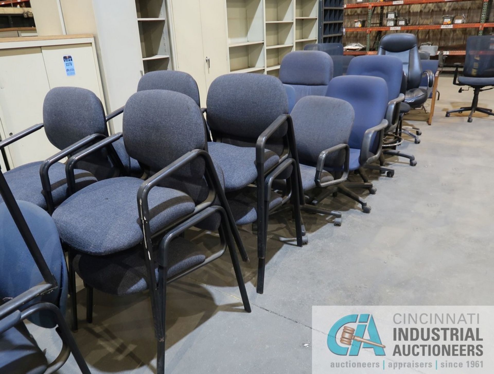 (LOT) MISCELLANEOUS TYPE OFFICE CHAIRS - Image 2 of 6