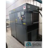 75 HP ATLAS-COPCO MODEL GA55 STATIONARY SINGLE STAGE OIL INJECTED SCREW AIR COMPRESSOR; S/N HOLO0896