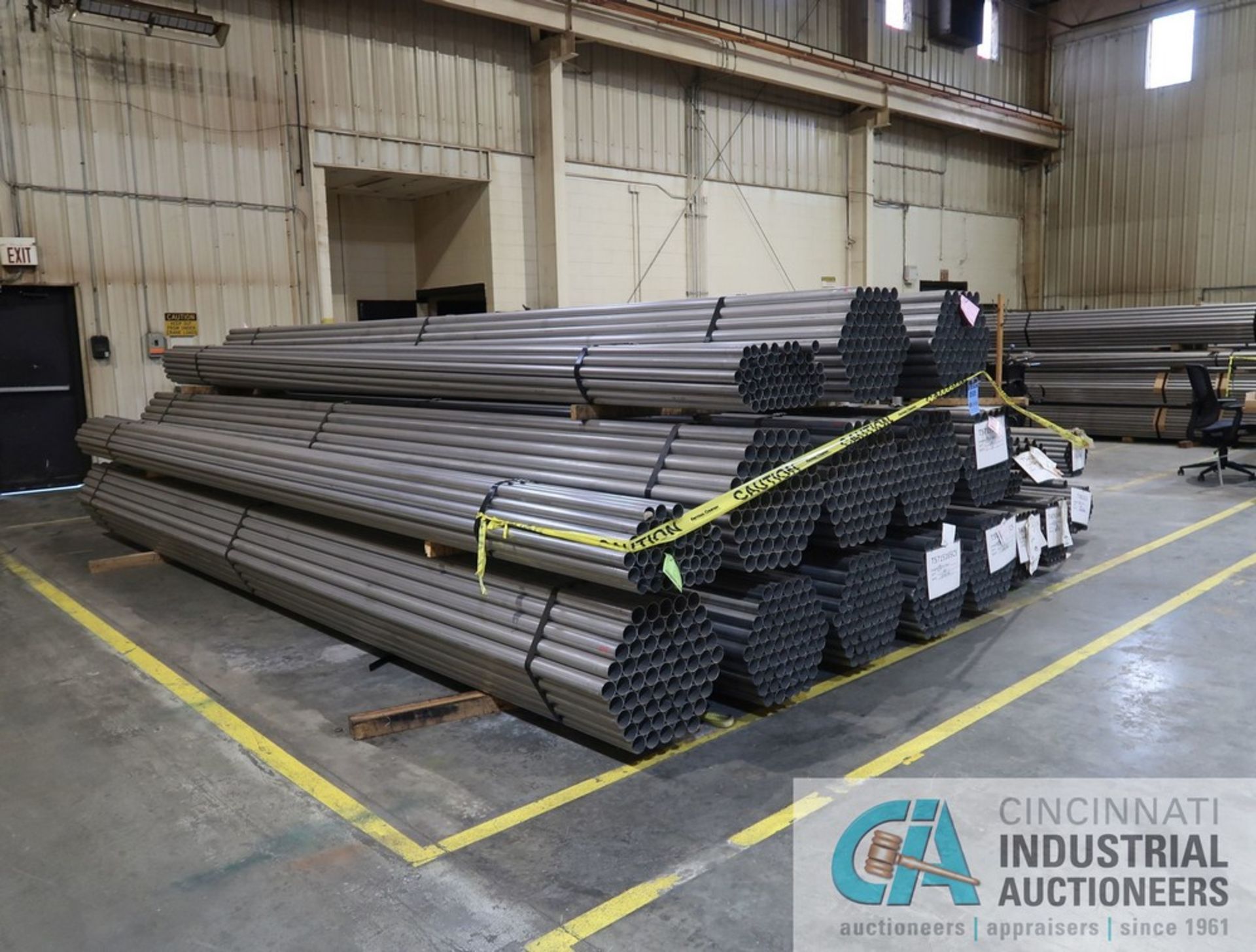 (LOT) (20) BUNDLES OF 20' LONG X .065 ALUMINIZED STEEL TUBING, APPROX. 1,000 TOTAL PIECES, APPROX. - Image 2 of 7