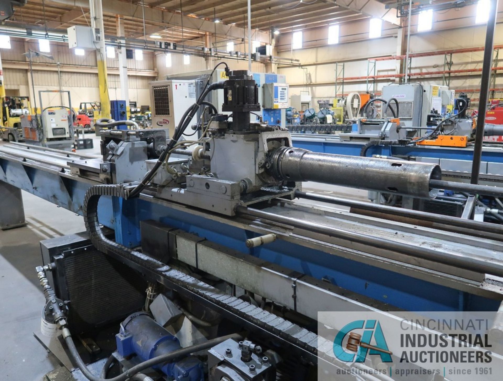 3" ADDISON MODEL DB76 3-AXIS HYDRUALIC TUBE BENDER; S/N 0031-C238-2604-E567, 3" MAX TUBE, 3-METER - Image 4 of 16