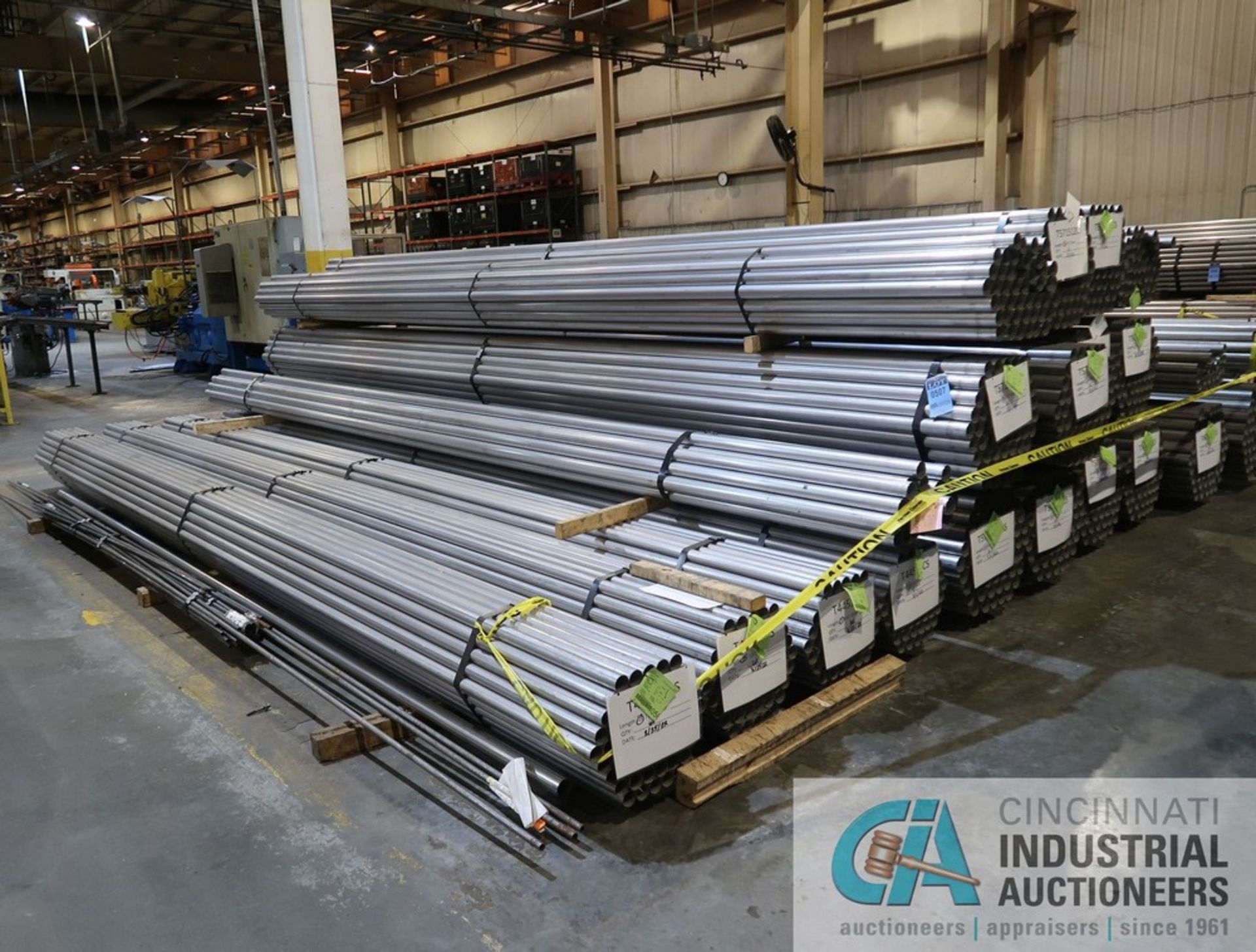 (LOT) (21) BUNDLES OF 20' LONG X .065 ALUMINIZED STEEL TUBING, APPROX. 1,200 TOTAL PIECES, APPROX. - Image 2 of 7