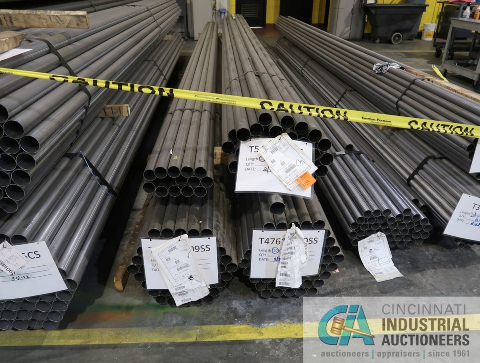 (LOT) (20) BUNDLES OF 20' LONG X .065 ALUMINIZED STEEL TUBING, APPROX. 1,000 TOTAL PIECES, APPROX. - Image 6 of 7