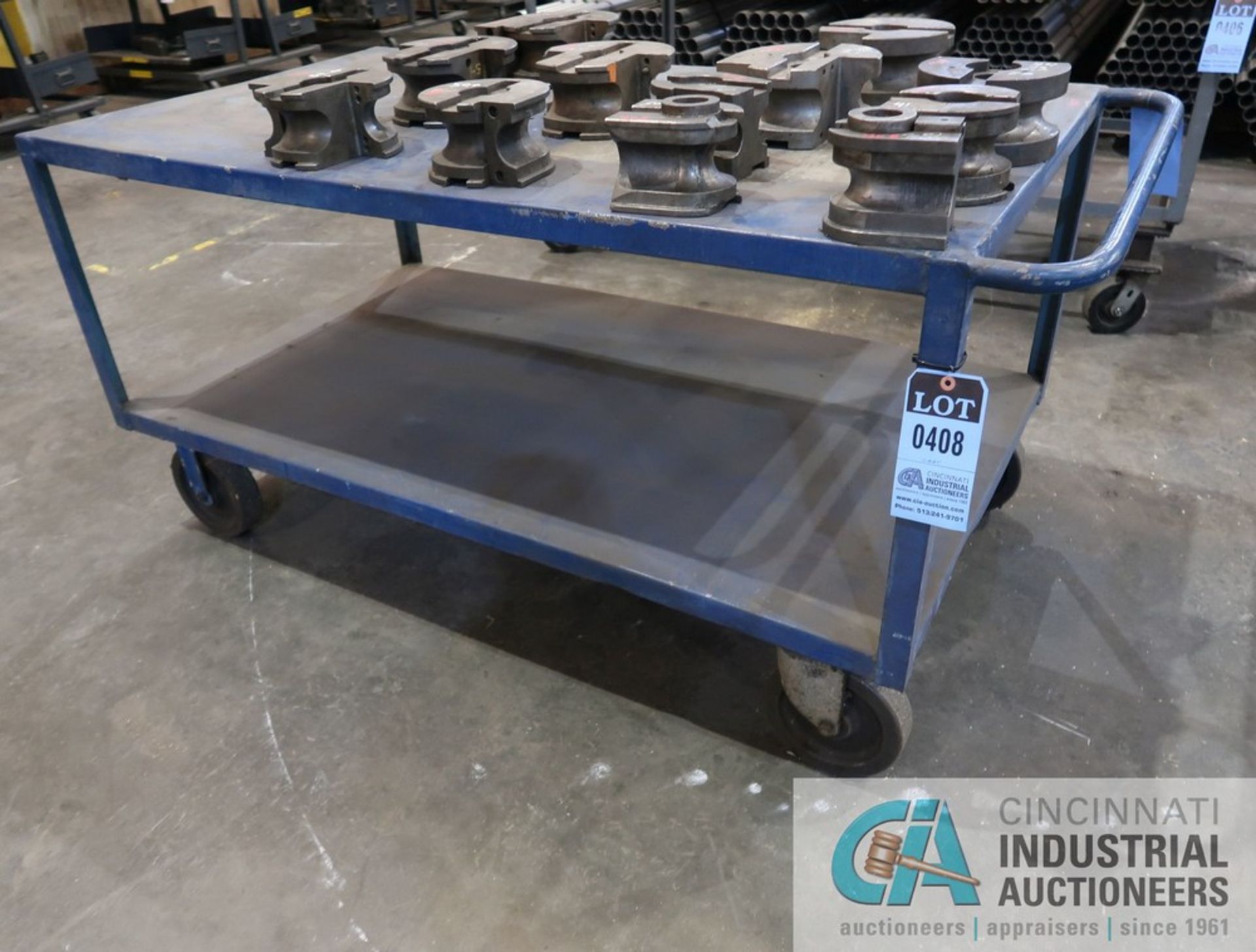 WAREHOUSE HEAVY DUTY STEEL CARTS **SPECIAL NOTICE - DELAYED REMOVAL - PICKUP 2-22-23**