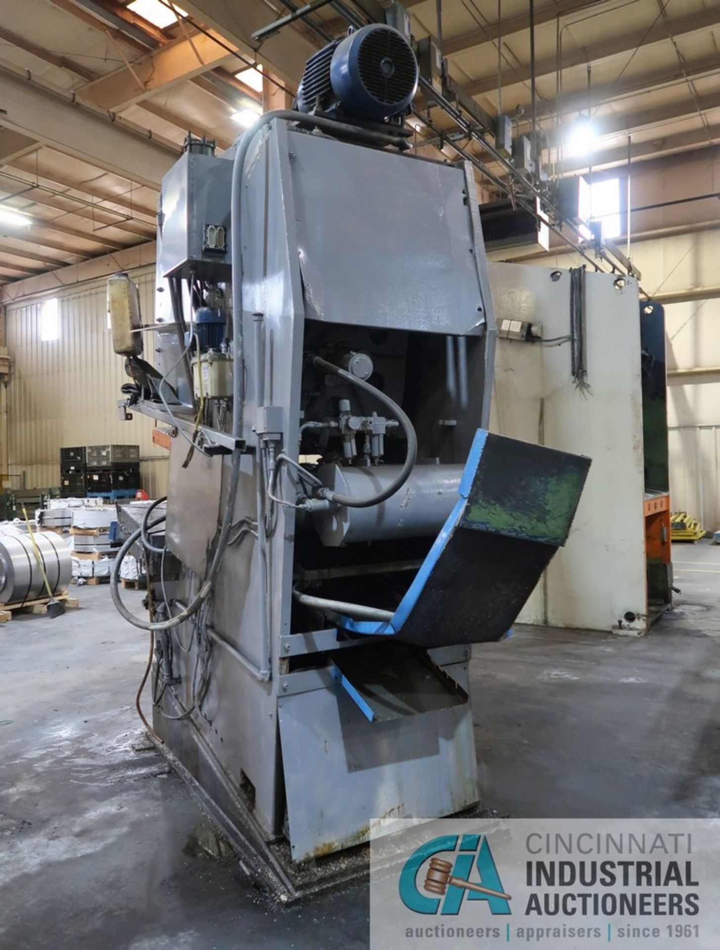 CLAEYS MODEL EPR160F HYDRAULIC PRESS; S/N N/A - SEE PHOTO FOR DATA TAG **OUT OF SERVICE** ** - Image 3 of 7