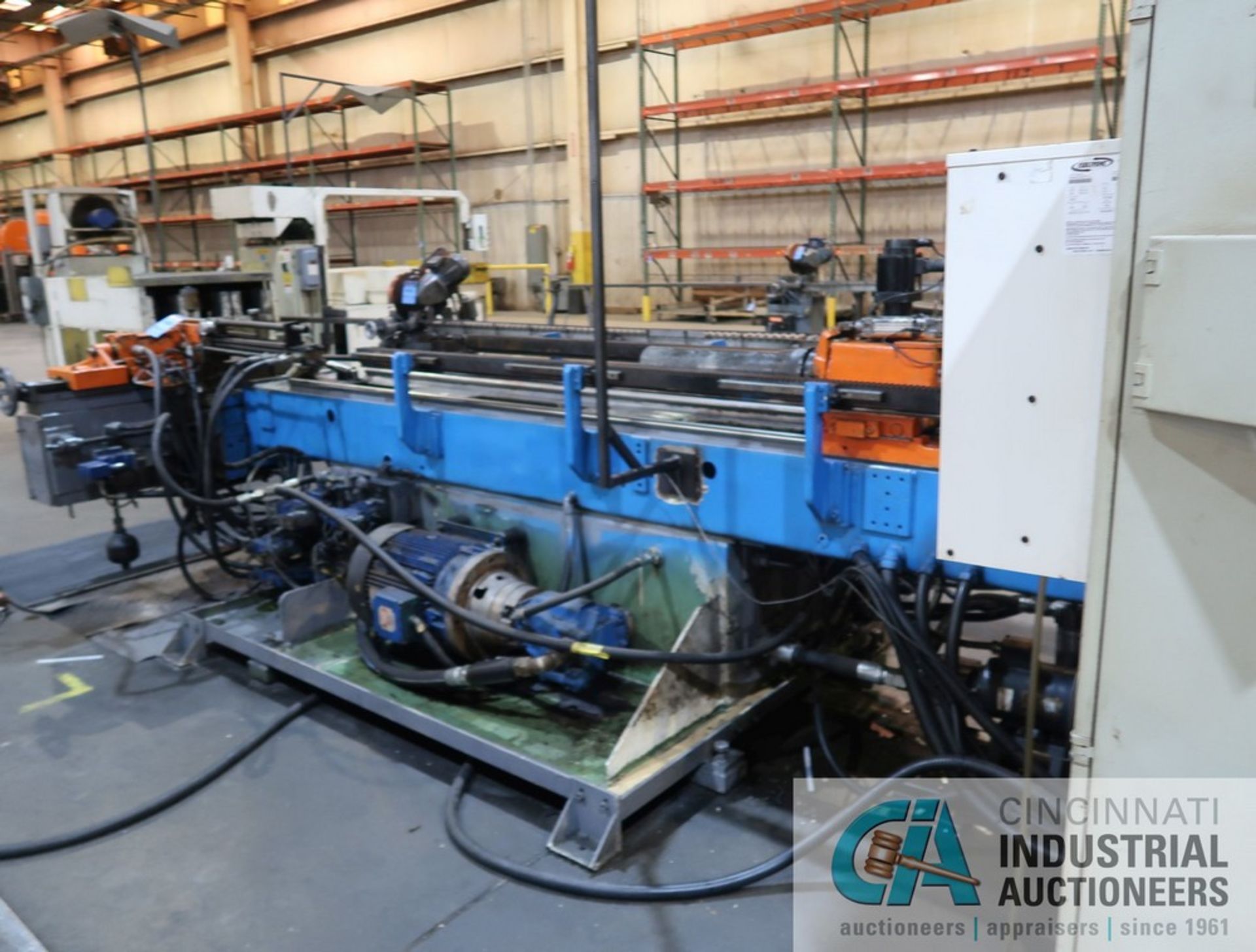 3" ADDISON MODEL DB76-TB TRAVELING BOOST CNC HYDRAULIC TUBE BENDER; S/N 10035, ASSET NO. ABCC-7, - Image 7 of 17