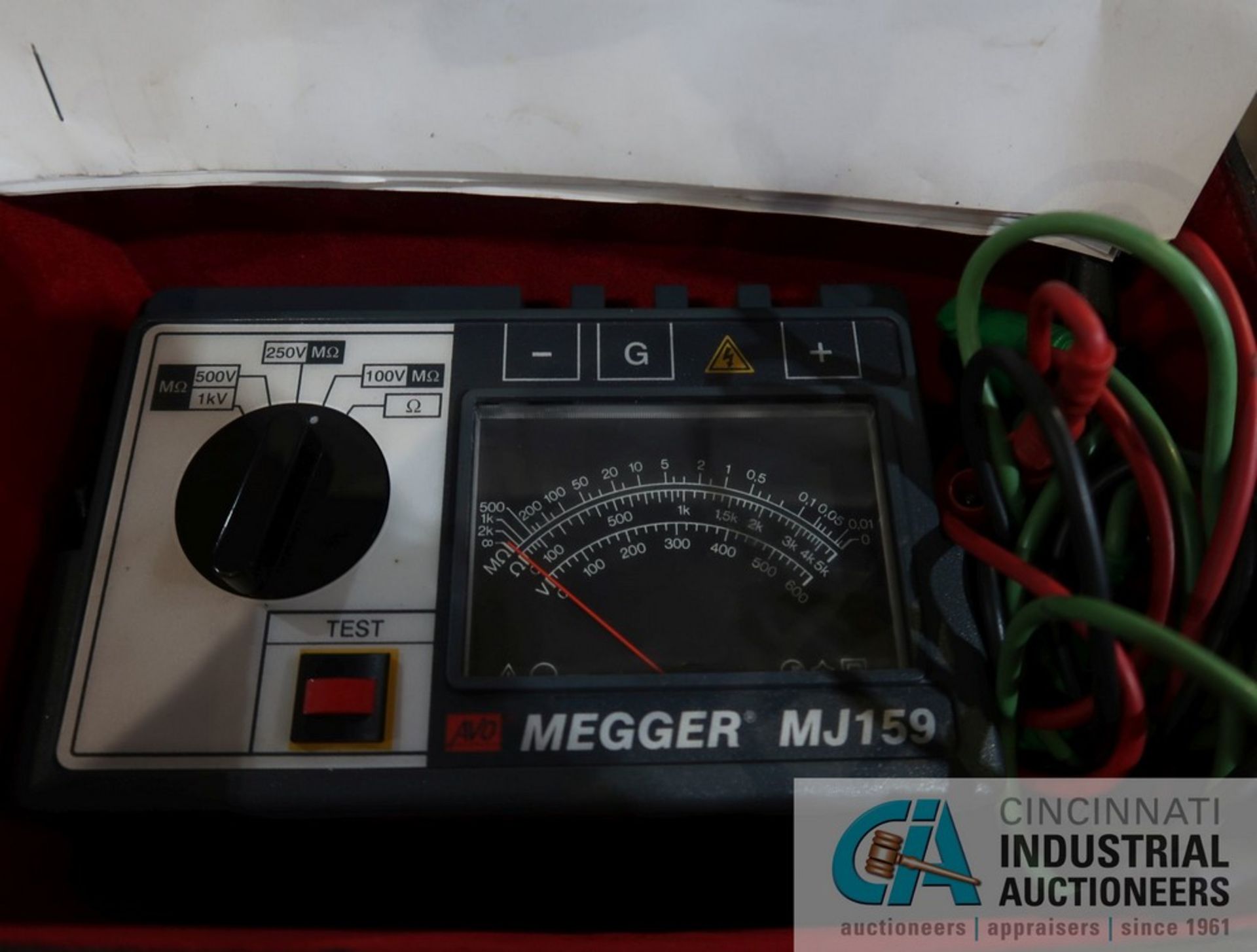 MEGGER MODEL MJ159 INSULATION AND CONTINUITY TESTER