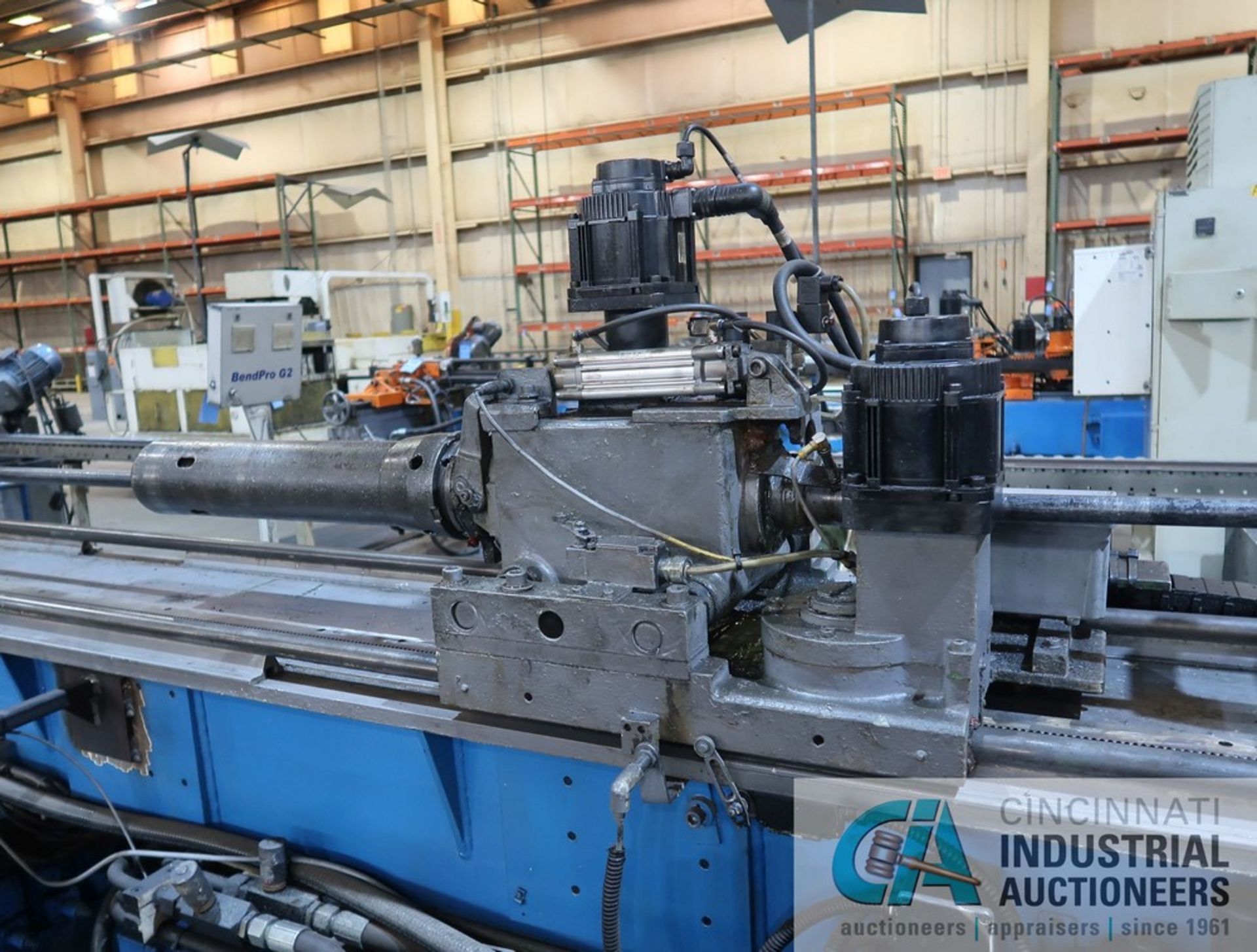 3" ADDISON MODEL DB76 3-AXIS HYDRUALIC TUBE BENDER; S/N 0031-C238-2604-E567, 3" MAX TUBE, 3-METER - Image 8 of 16
