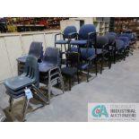 (LOT) MISCELLANEOUS TYPE OFFICE CHAIRS