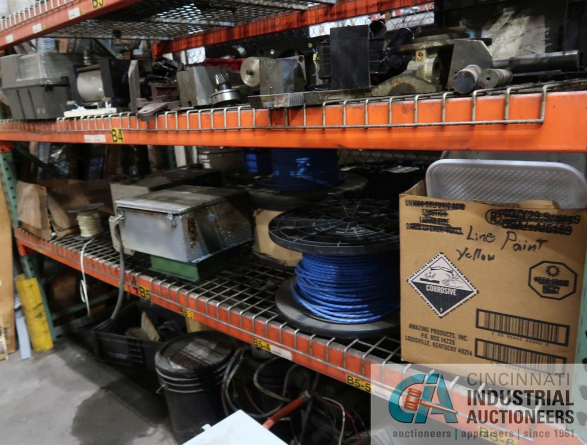 (LOT) CONTENTS ONLY OF (4) SECTIONS PALLET RACK CONSISTING OF WIRE SWITCHES, DISCONNECTS AND OTHER - Image 11 of 12