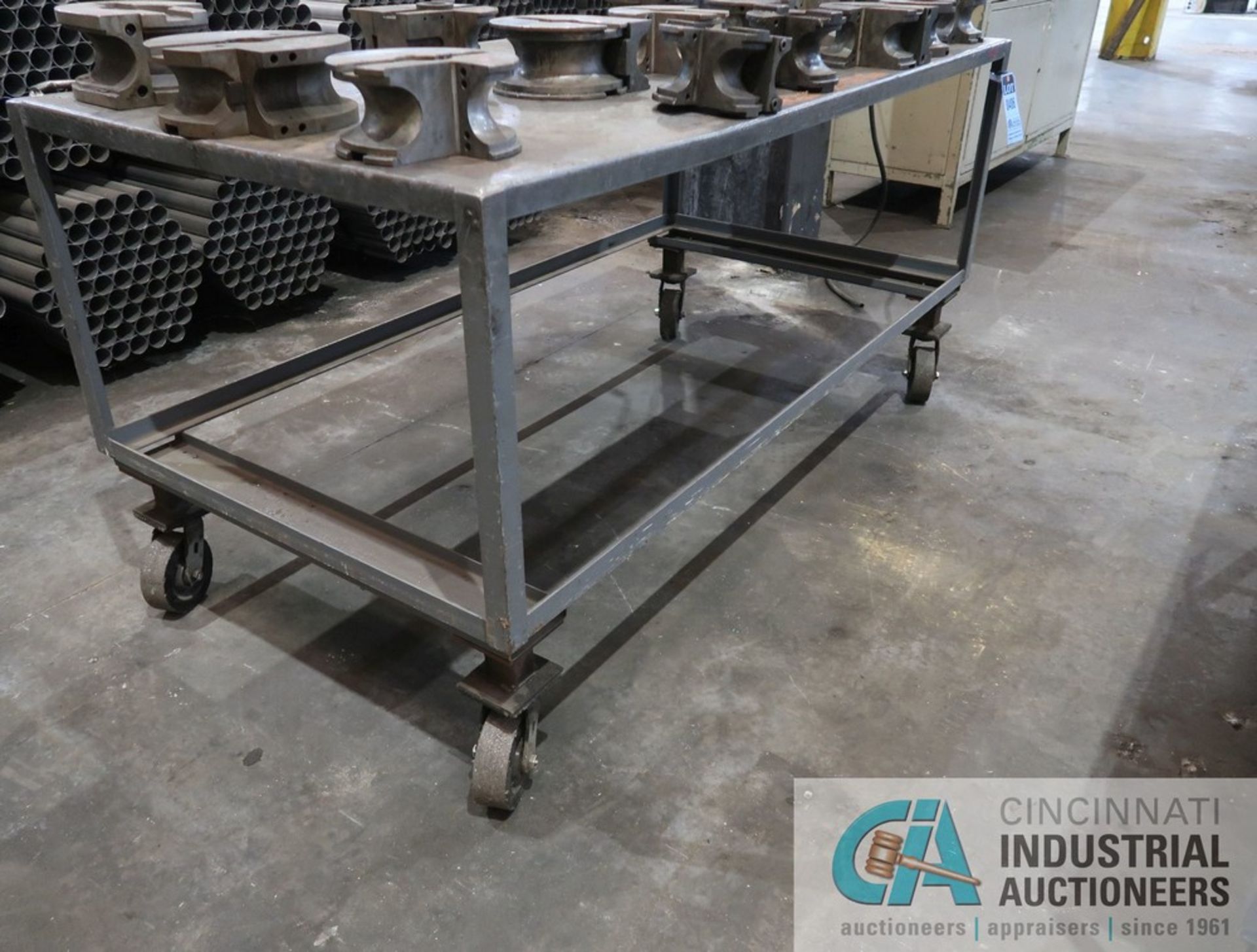 WAREHOUSE HEAVY DUTY STEEL CARTS **SPECIAL NOTICE - DELAYED REMOVAL - PICKUP 2-22-23** - Image 2 of 2