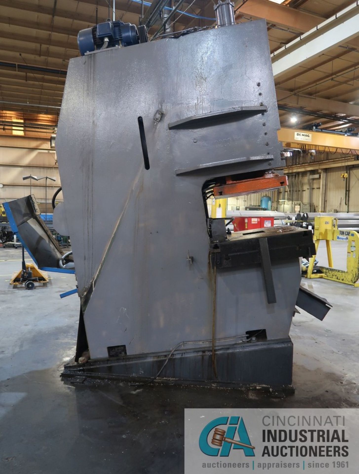 CLAEYS MODEL EPR160F HYDRAULIC PRESS; S/N N/A - SEE PHOTO FOR DATA TAG **OUT OF SERVICE** ** - Image 5 of 7