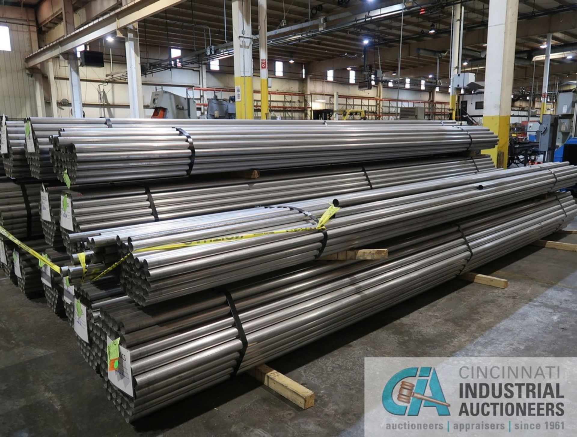 (LOT) (21) BUNDLES OF 20' LONG X .065 ALUMINIZED STEEL TUBING, APPROX. 1,200 TOTAL PIECES, APPROX. - Image 3 of 7