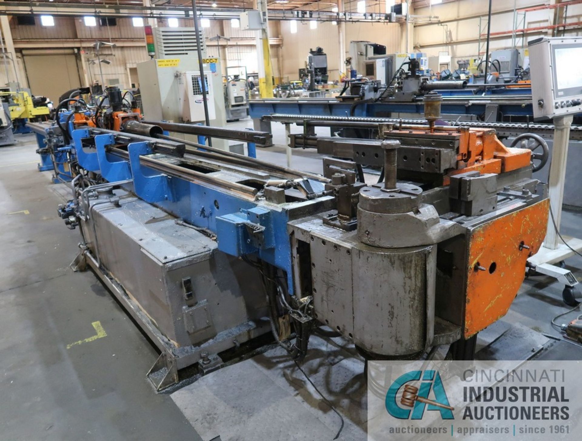 3" ADDISON MODEL DB76-TB TRAVELING BOOST CNC HYDRAULIC TUBE BENDER; S/N 10035, ASSET NO. ABCC-7, - Image 2 of 17