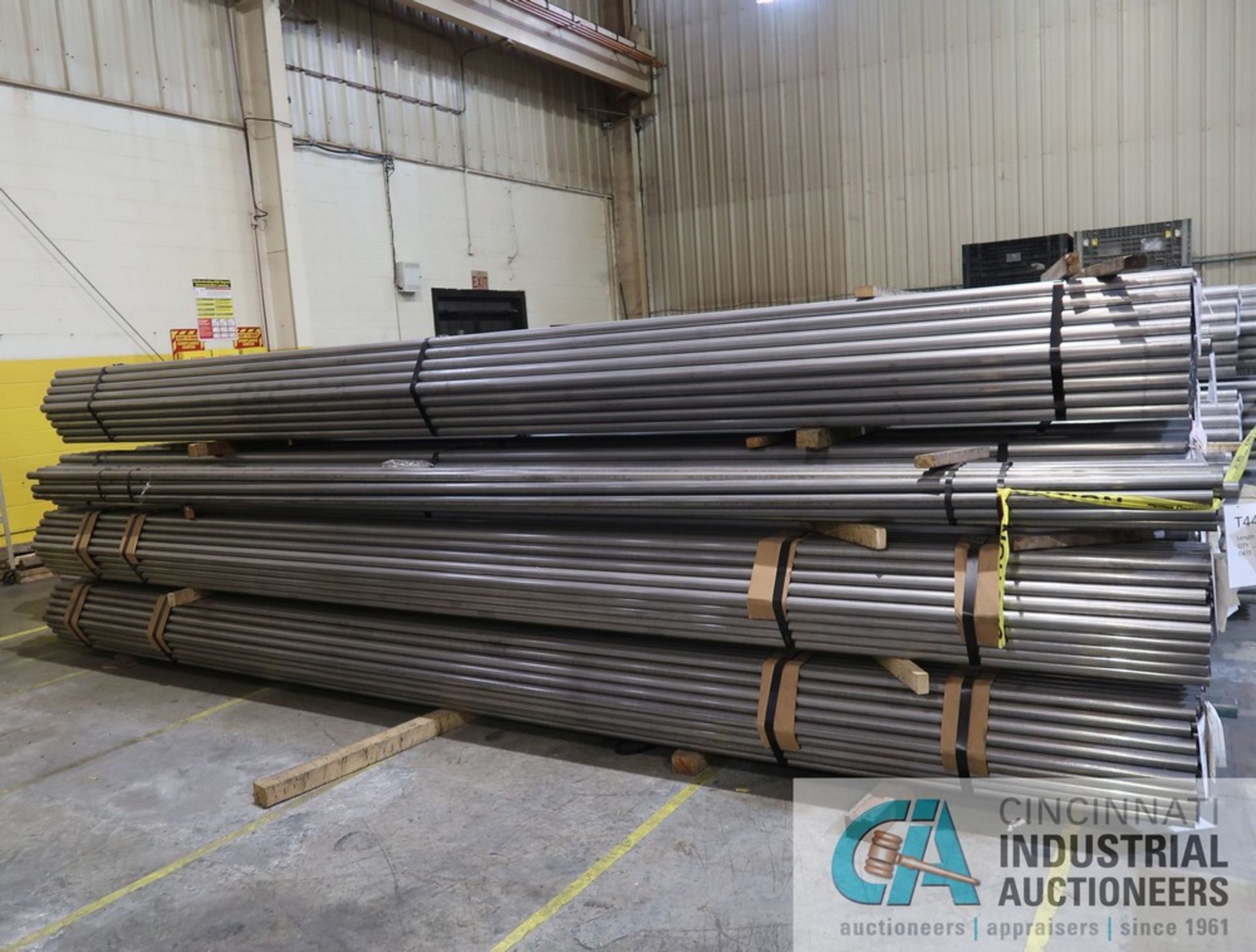 (LOT) (20) BUNDLES OF 20' LONG X .065 ALUMINIZED STEEL TUBING, APPROX. 900 TOTAL PIECES, APPROX. QUA - Image 2 of 7