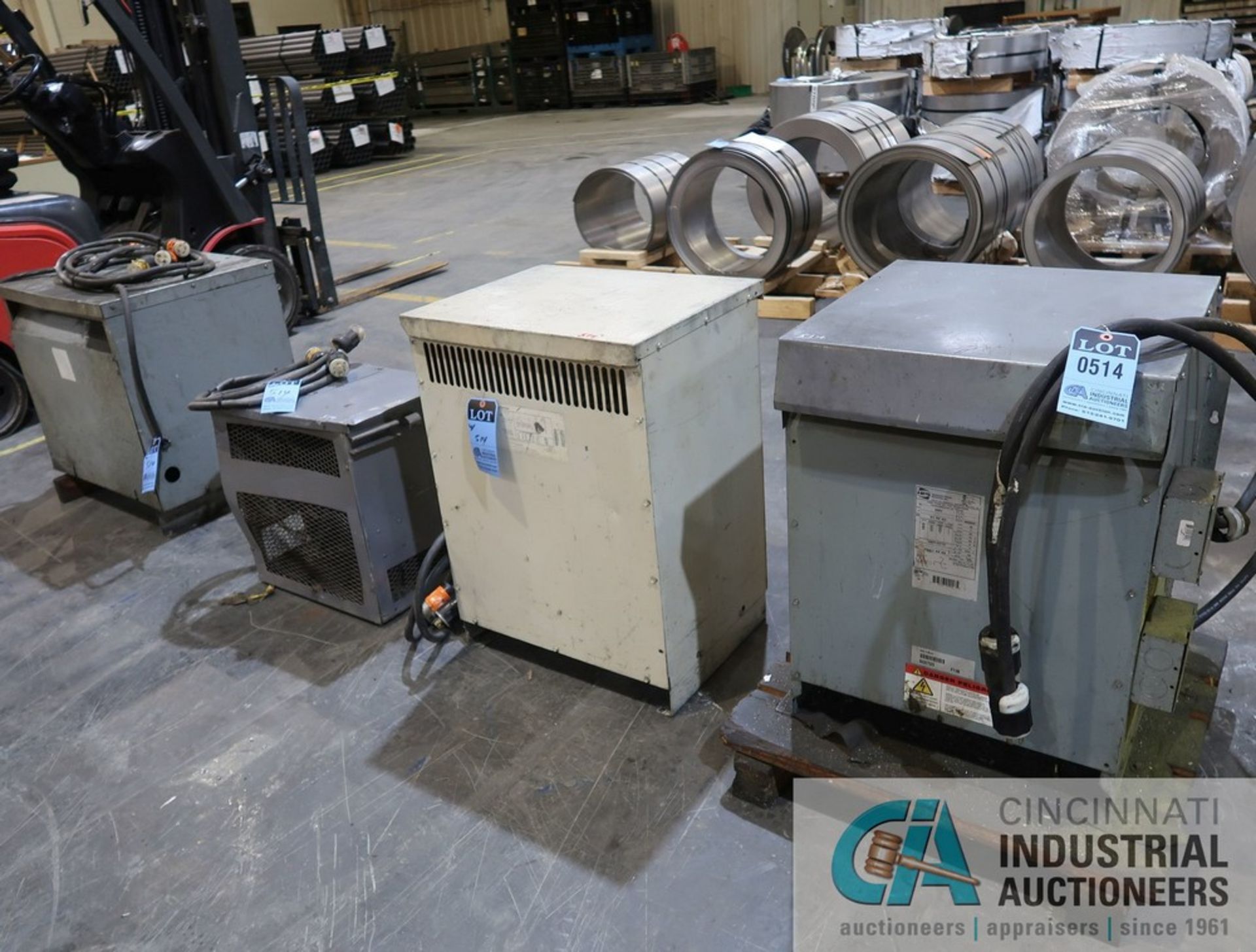 (LOT) 45 KVA HAMMOND AND TYPE QL TRANSFORMERS AND (2) OTHER TRANSFORMERS - TOTAL OF (4) PIECES