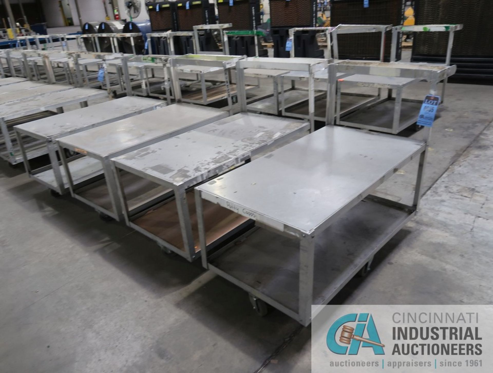 25" X 45" ALUMINUM CARTS