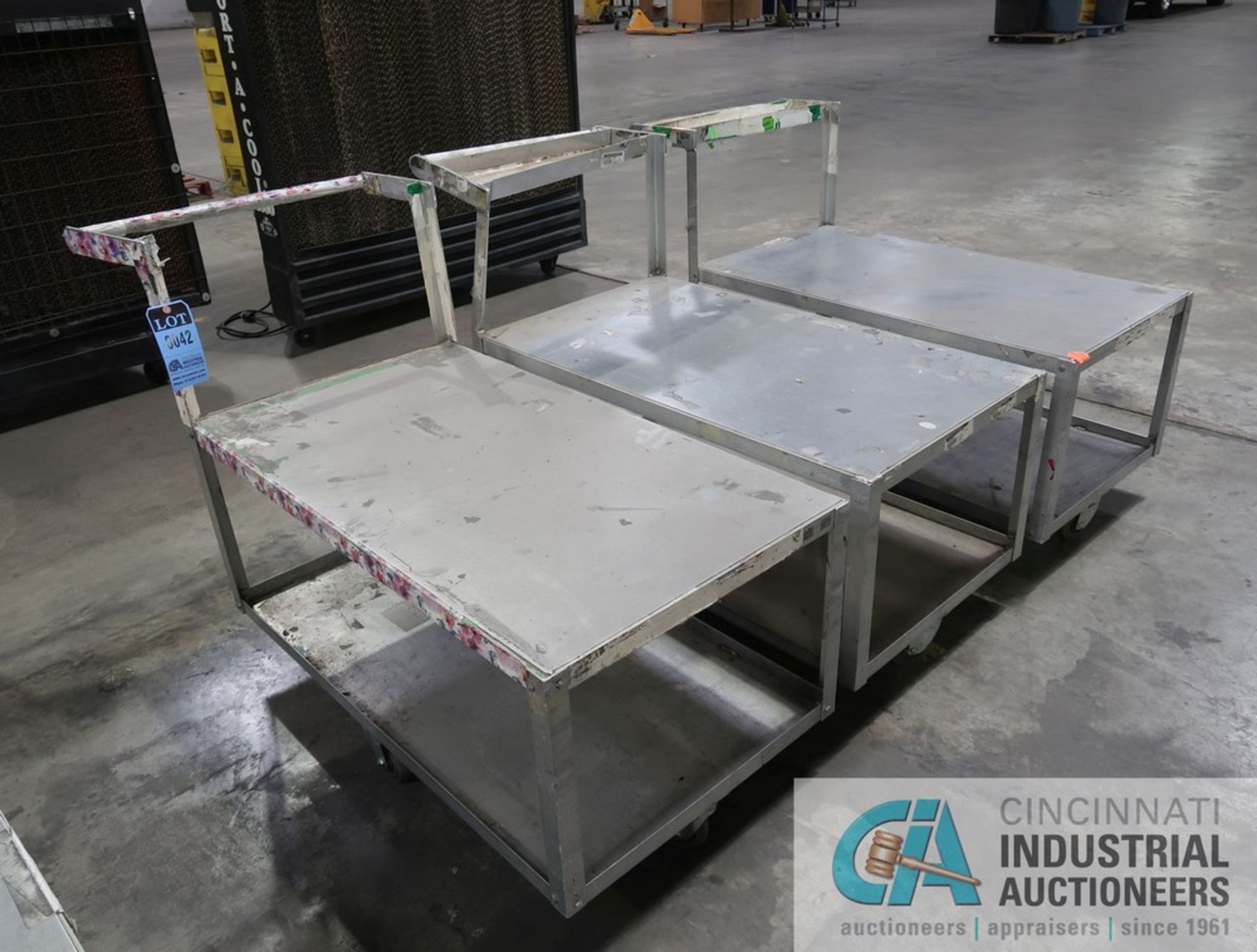 25" X 45" ALUMINUM CARTS