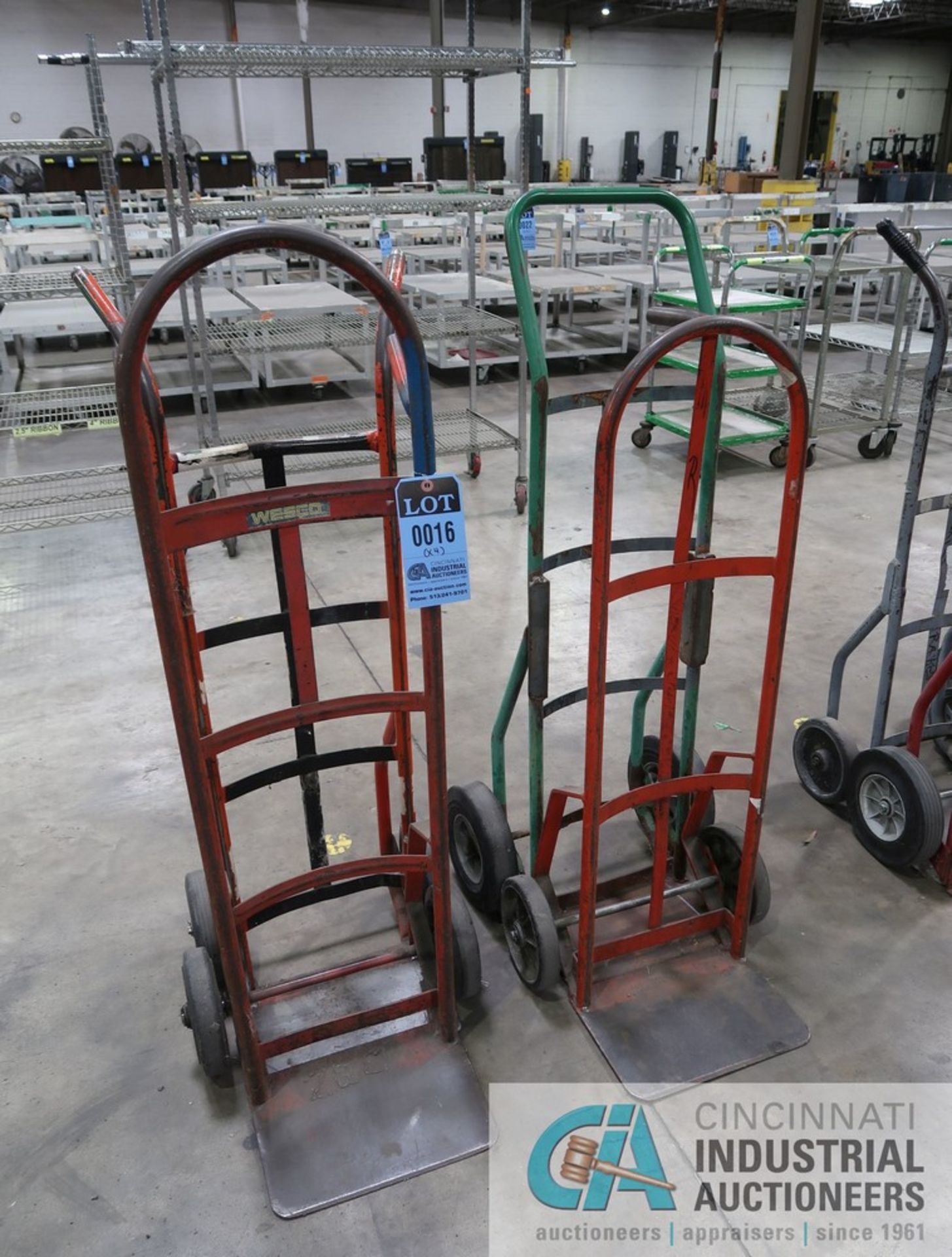 TWO-WHEEL SOLID TIRE HAND TRUCKS