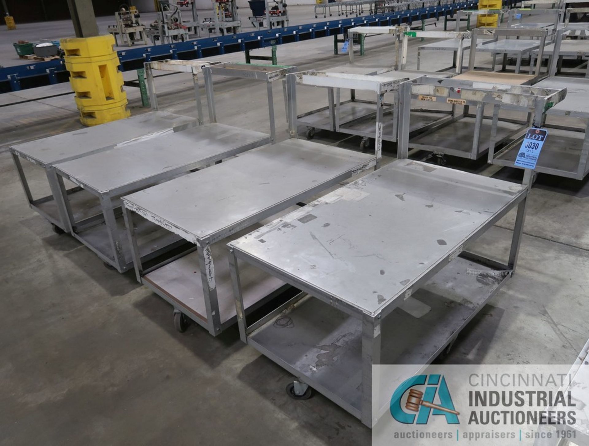 25" X 45" ALUMINUM CARTS