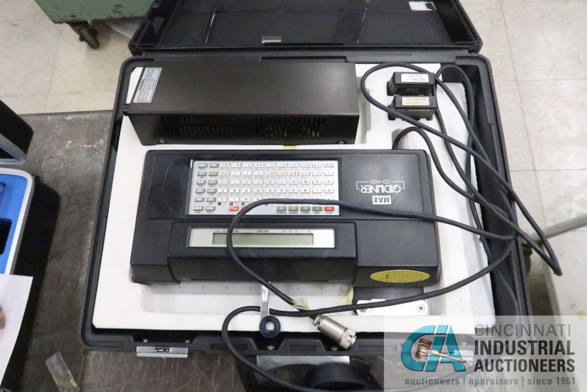 CANLINER MODEL CD-100 PROGRAMMABLE ELECTRIC CIRCUIT PLOTTER; S/N 8300243, W/ POWER SUPPLY