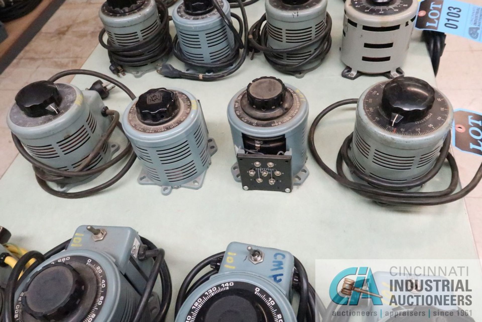 POWERSTAT VARIABLE AUTO TRANSFORMERS; VARIOUS MODELS