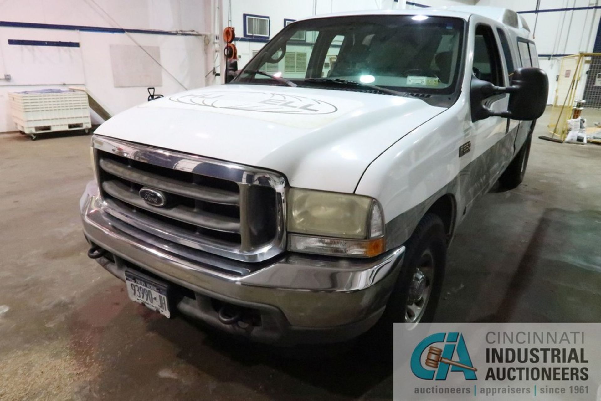 2002 FORD F350 SUPER DUTY CREW CAB 2-WHEEL DRIVE PICKUP TRUCK; VIN # 1FTSX30F72ED10937, 7.3 LITER