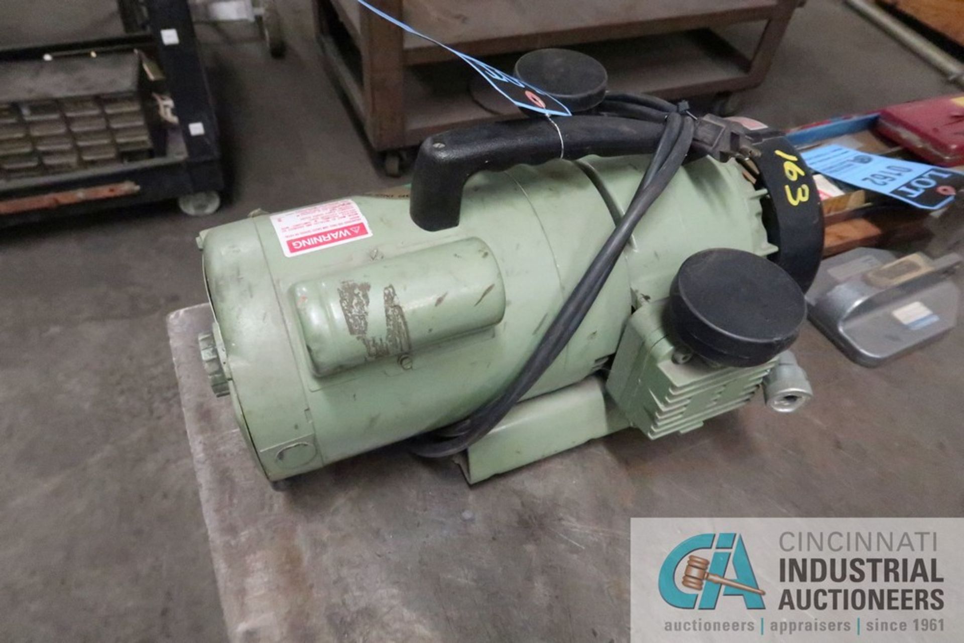 BINKS MODEL 34-1051 OIL-LESS AIR COMPRESSOR, 35 PSI CAPACITY - Image 3 of 3