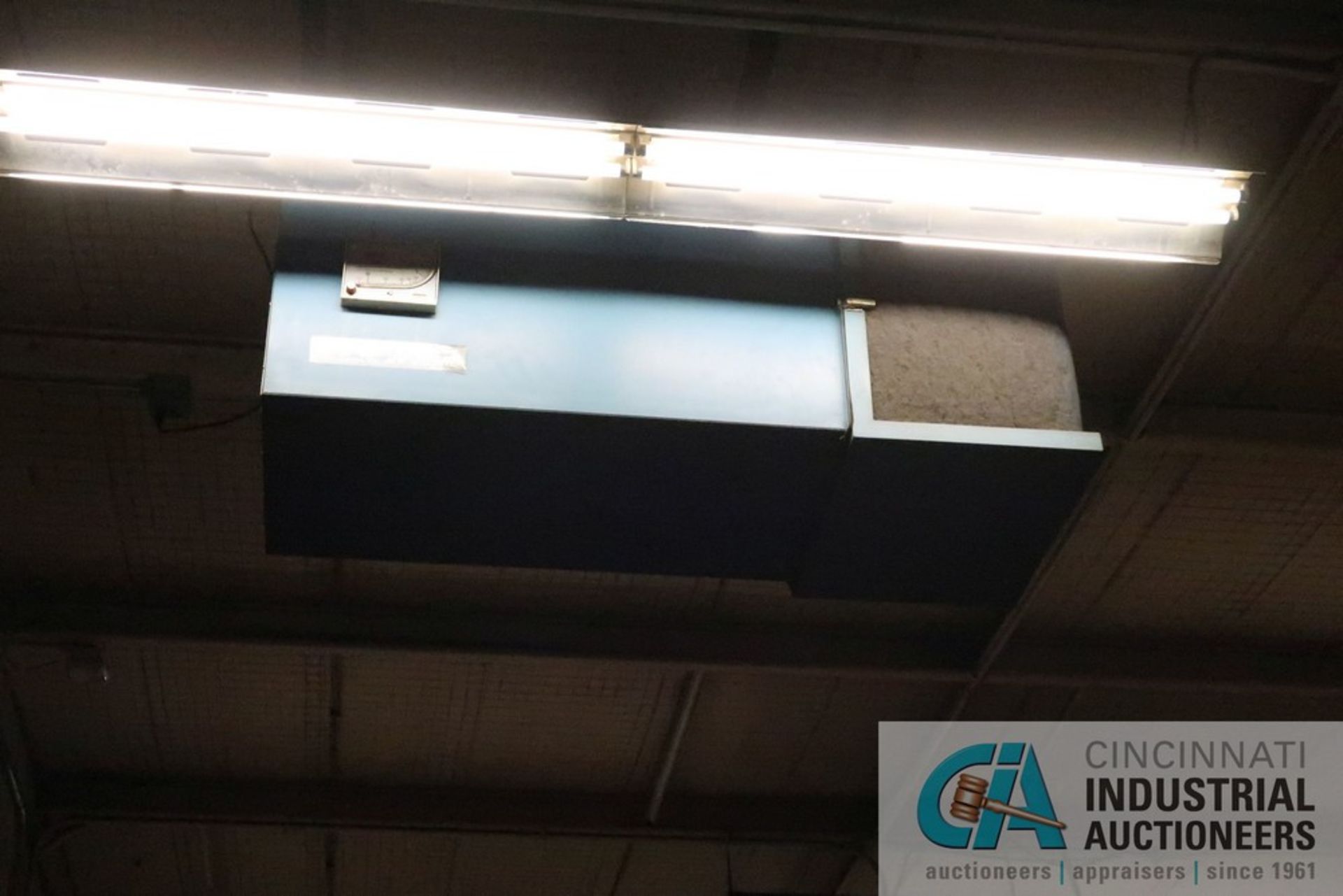 AIRFLOW SYSTEMS INC MODEL F70R AIR PURIFIER, CEILING MOUNTED