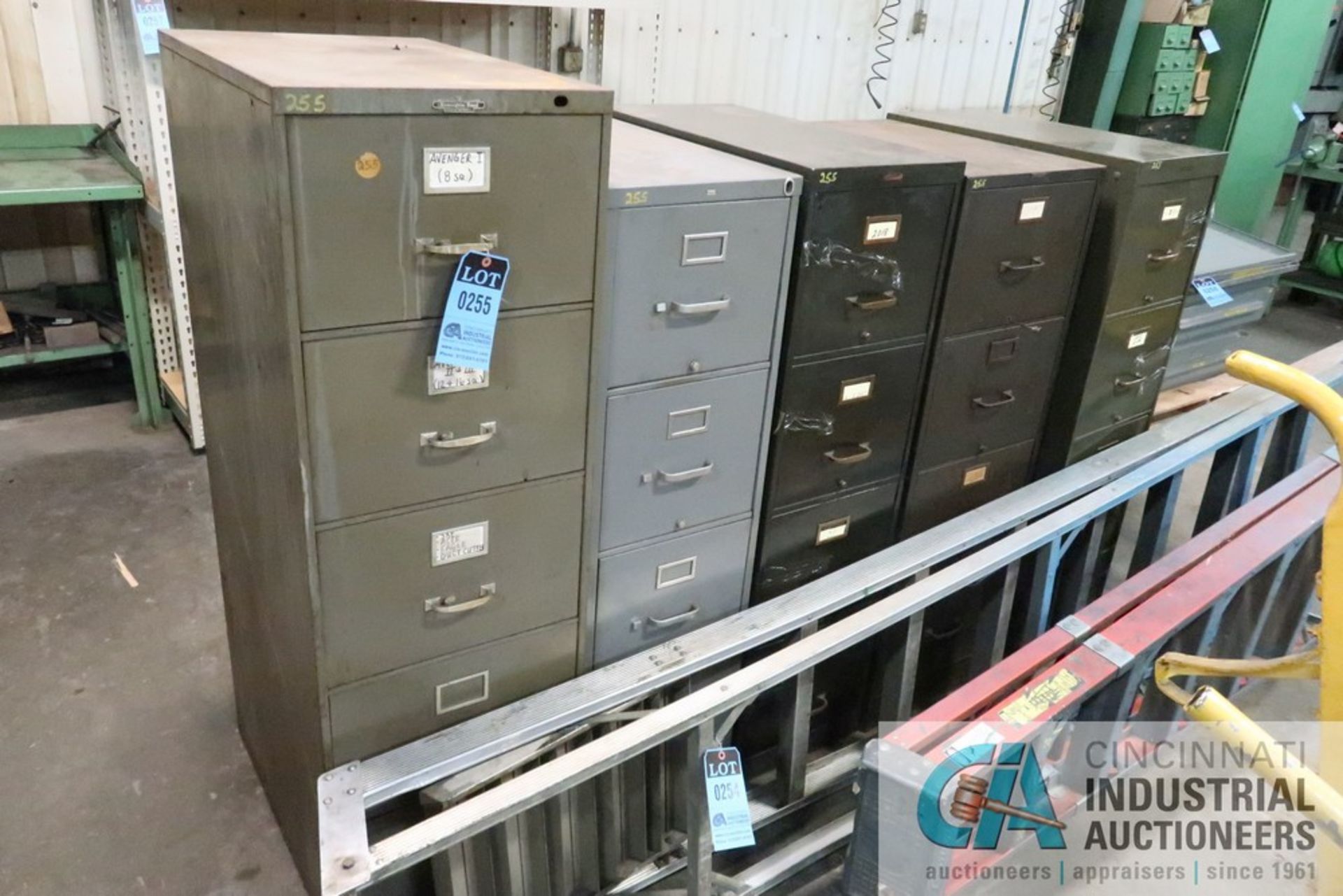 4 AND 5 DRAWER FILE CABINETS